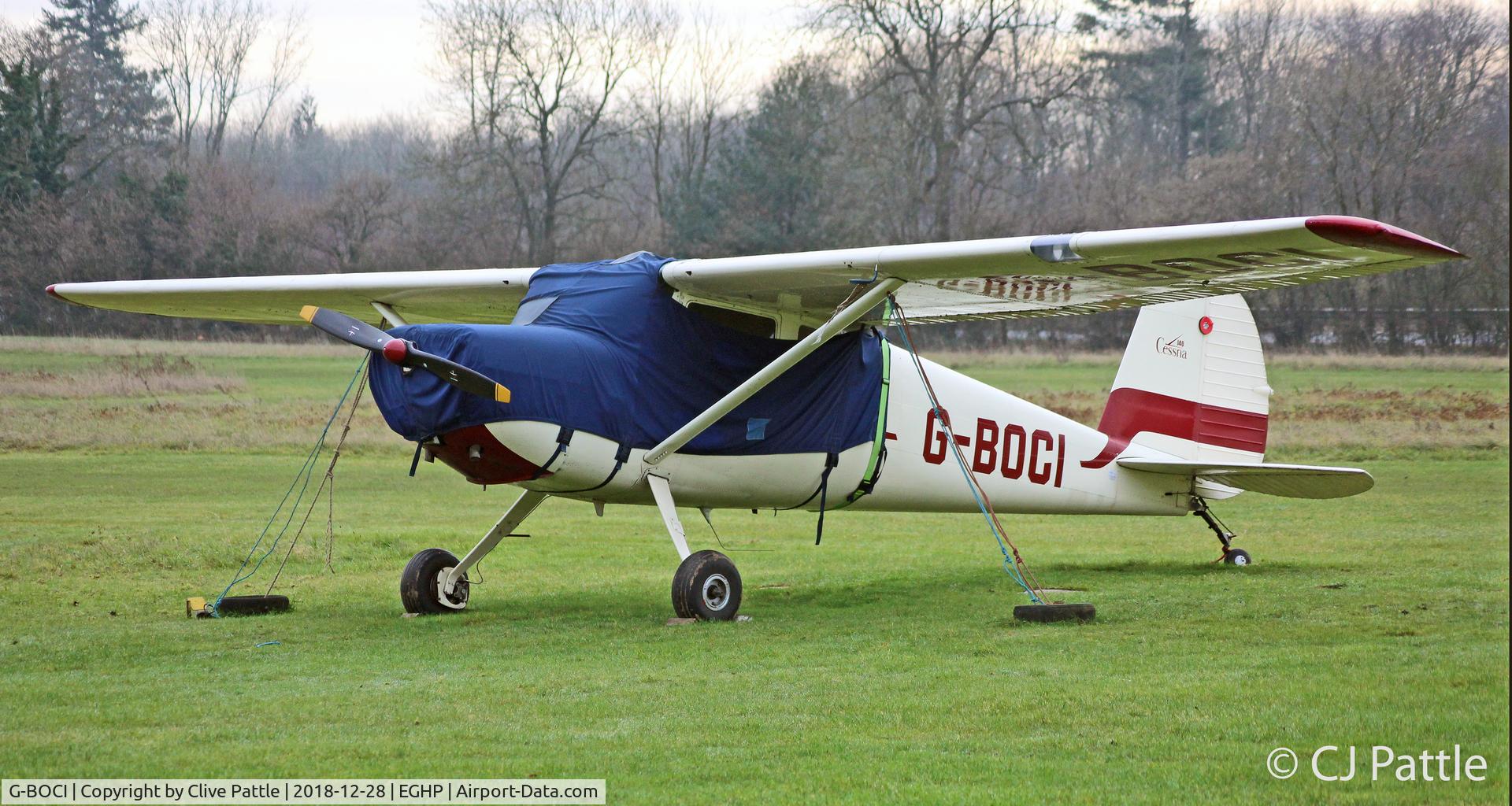 G-BOCI, 1950 Cessna 140A C/N 15497, Popham