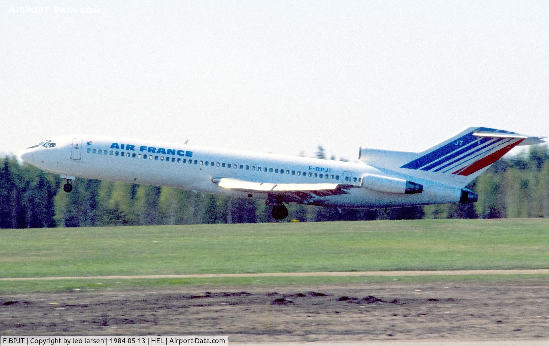 F-BPJT, 1972 Boeing 727-228 C/N 20540, Helsinki 13.5.1984