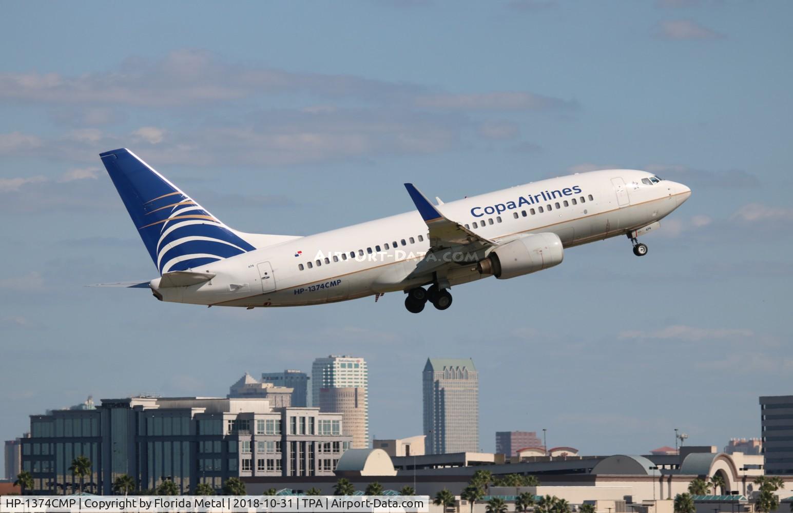 HP-1374CMP, 2000 Boeing 737-7V3 C/N 30459, COPA 737-700