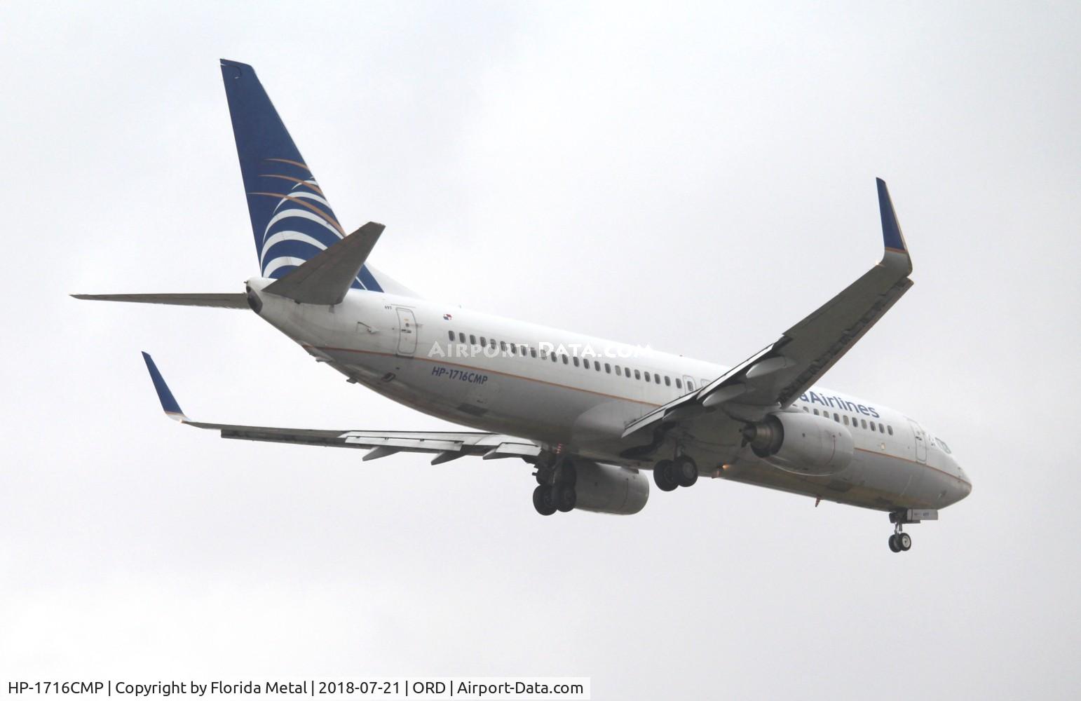 HP-1716CMP, 2011 Boeing 737-8V3 C/N 40666, COPA Panama