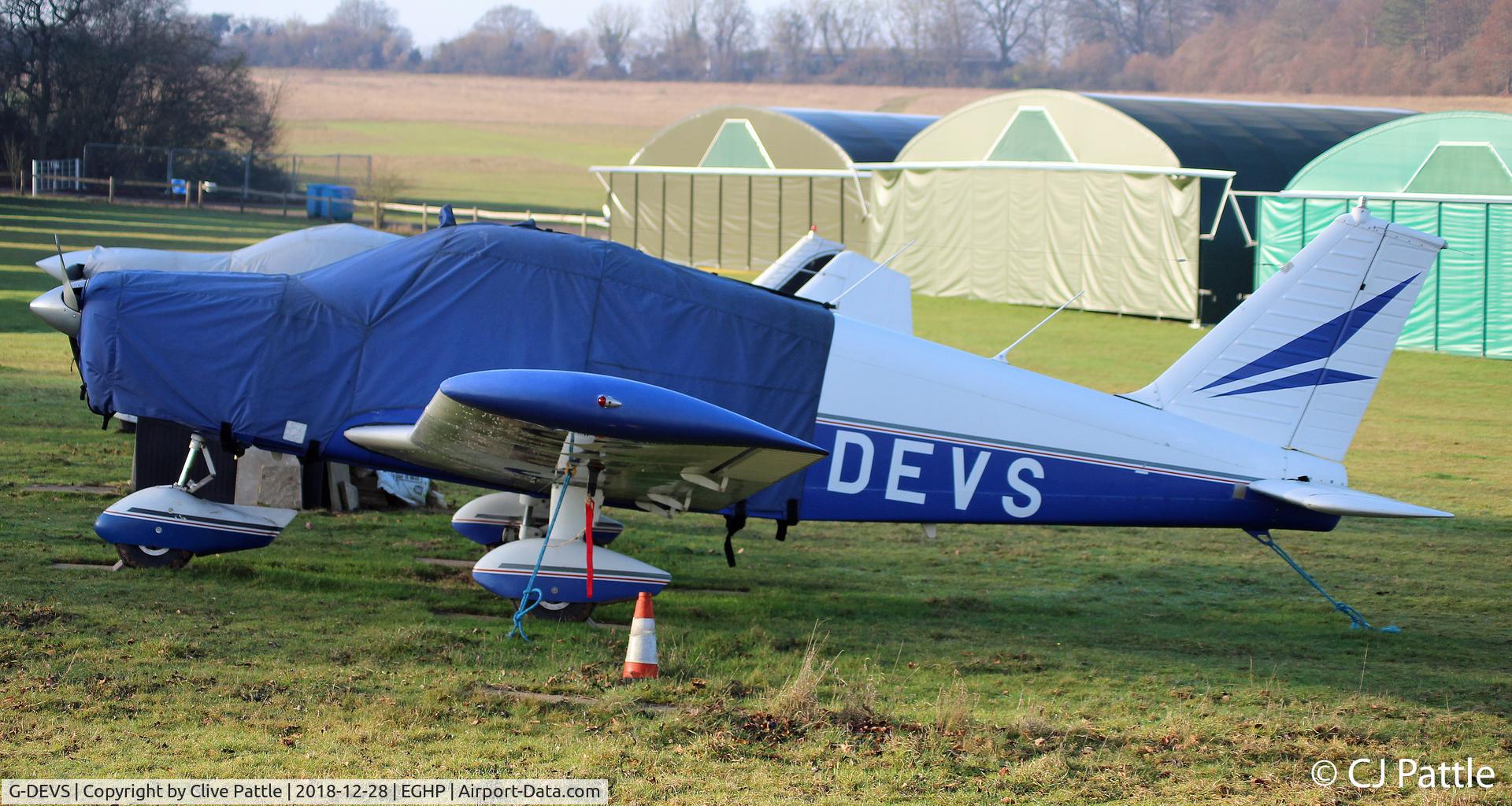 G-DEVS, 1962 Piper PA-28-180 Cherokee C/N 28-830, At Popham