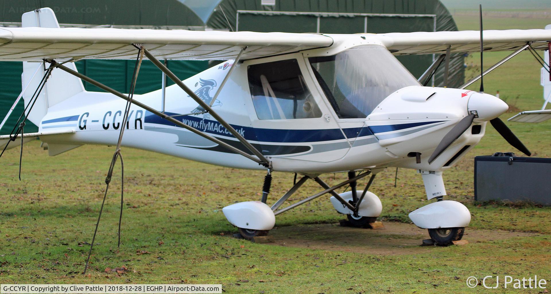 G-CCYR, 2004 Comco Ikarus C42 FB80 C/N 0408-6612, At Popham