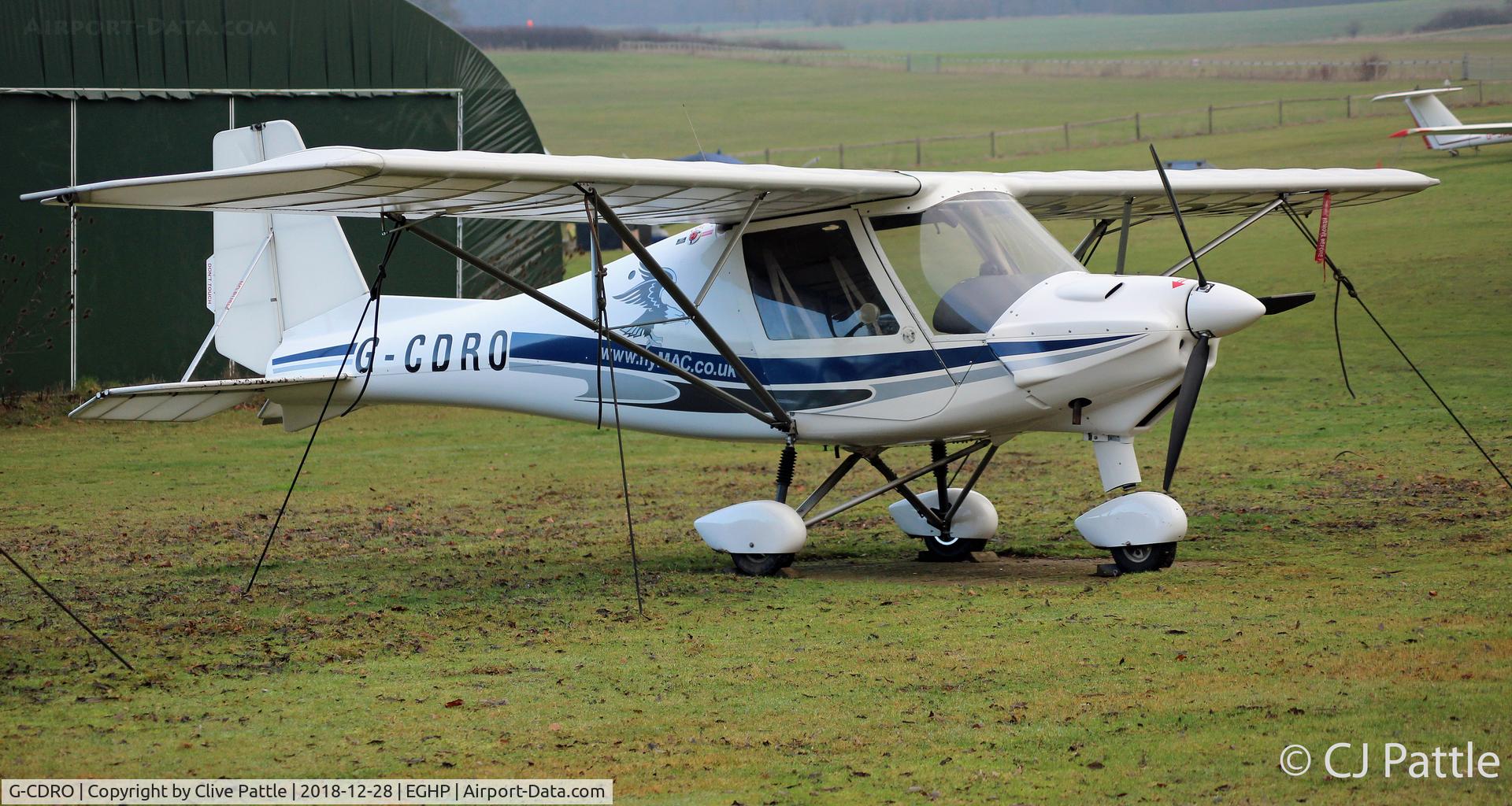G-CDRO, 2005 Comco Ikarus C42 FB80 C/N 0507-6750, At Popham