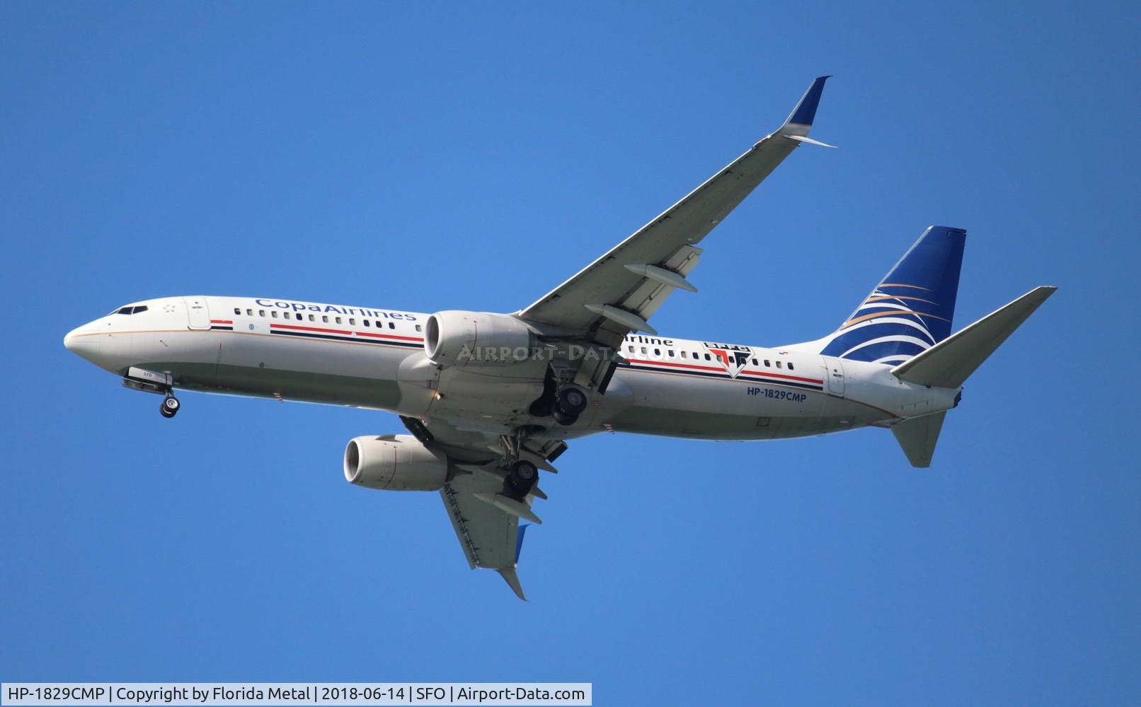 HP-1829CMP, 2013 Boeing 737-8V3 C/N 38882, COPA Soccer