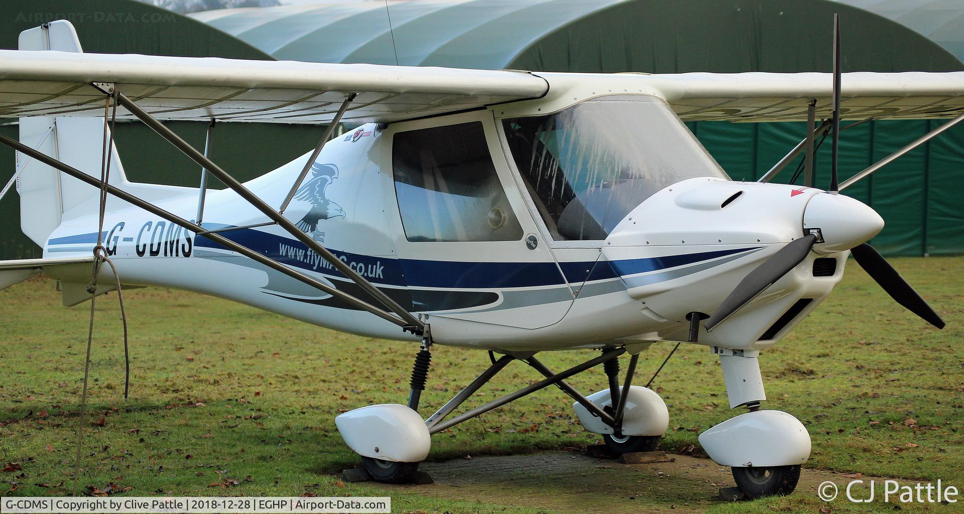 G-CDMS, 2005 Comco Ikarus C42 FB80 C/N 0506-6689, At Popham