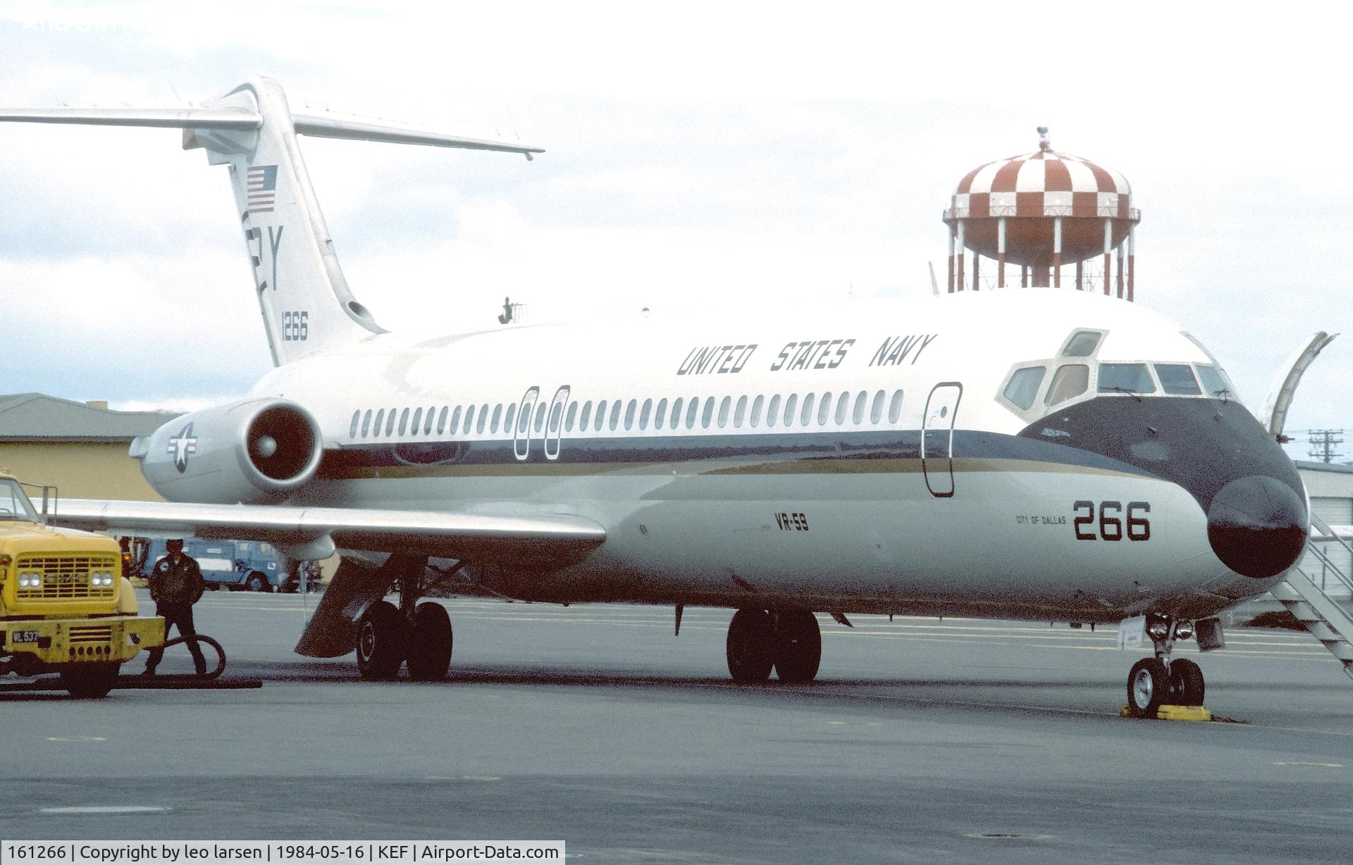 161266, 1981 McDonnell Douglas C-9B Skytrain II C/N 48137, Keflavik 16.5.1984