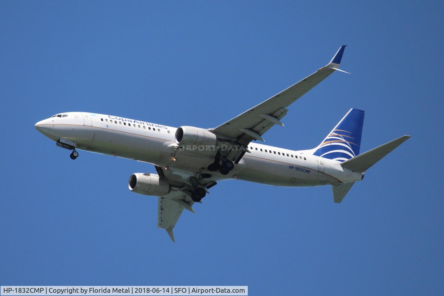 HP-1832CMP, 2013 Boeing 737-8V3 C/N 40789, COPA Panama