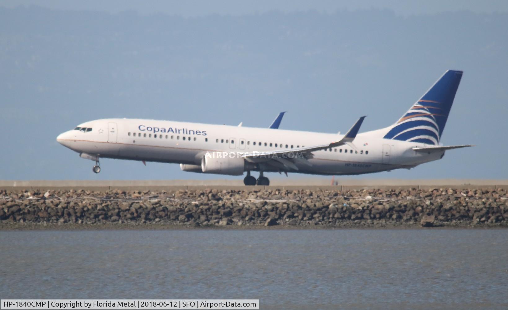HP-1840CMP, 2014 Boeing 737-8V3 C/N 44155, Copa Panama