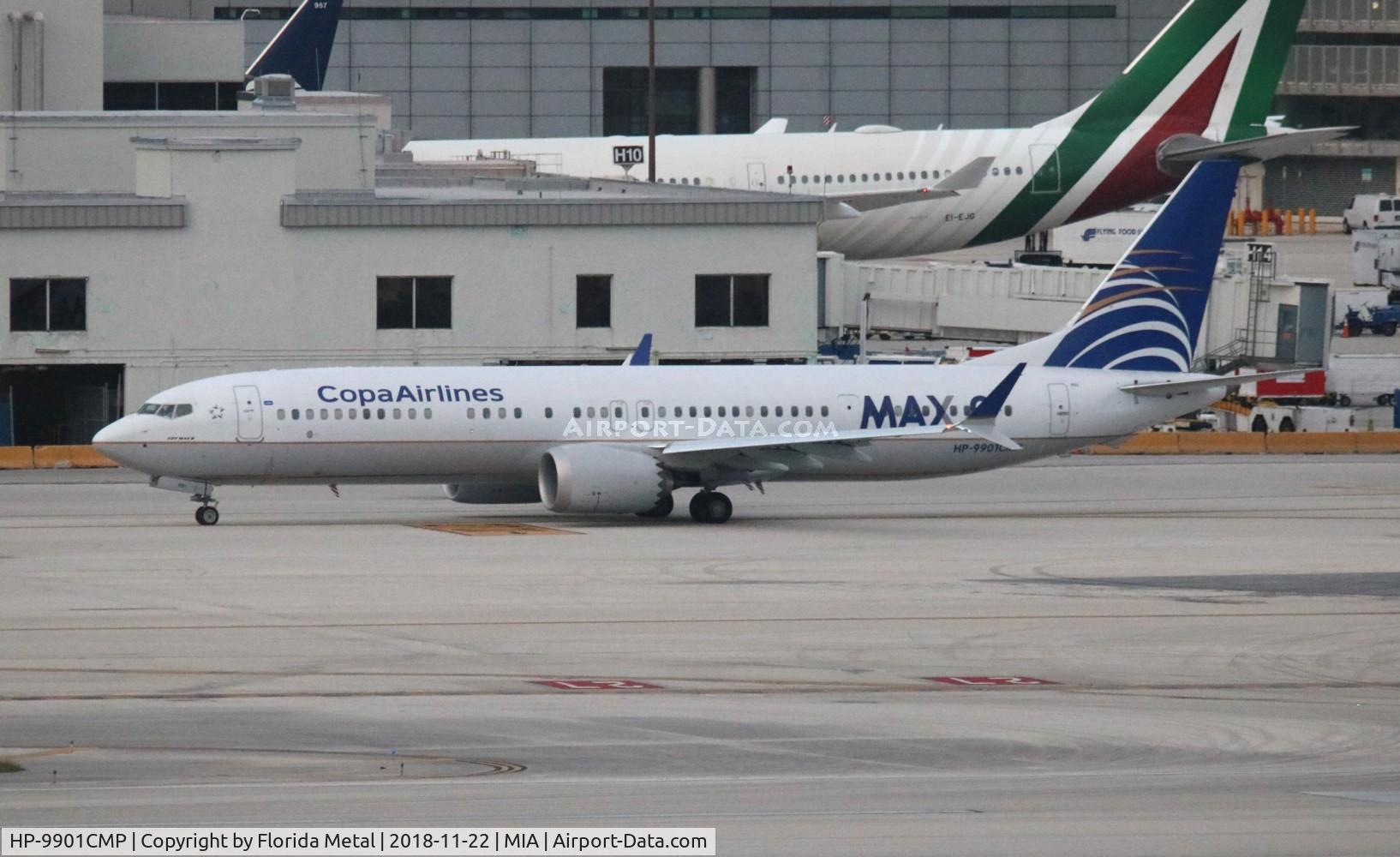 HP-9901CMP, 2018 Boeing 737-9 MAX C/N 44161, Copa Panama