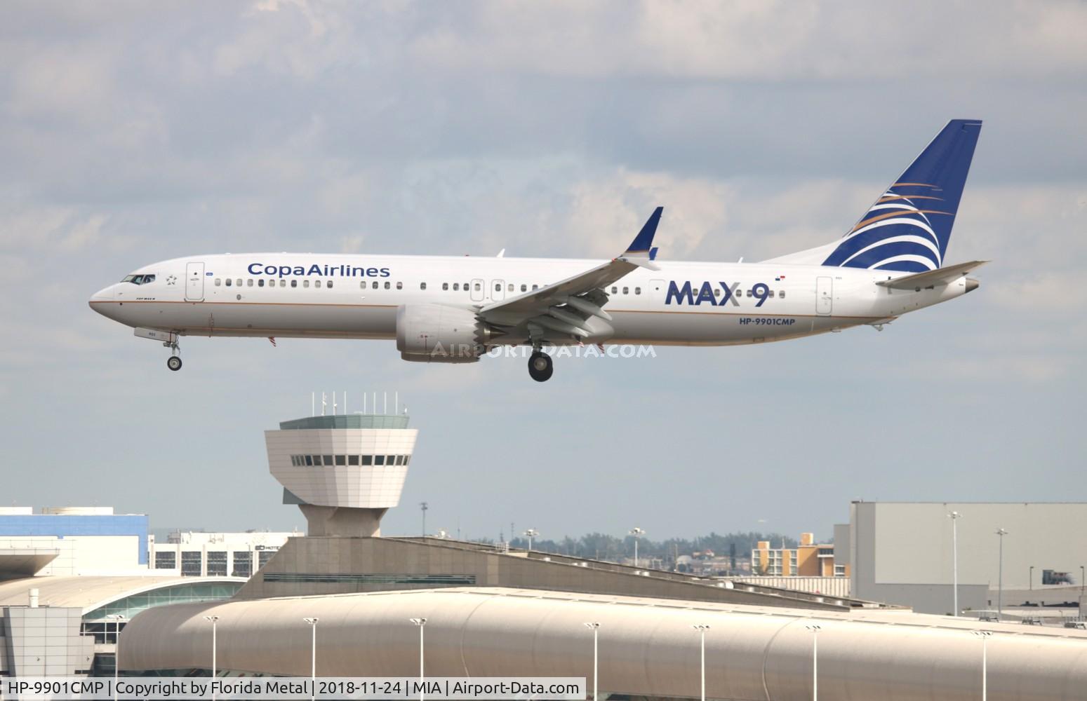 HP-9901CMP, 2018 Boeing 737-9 MAX C/N 44161, Copa Panama