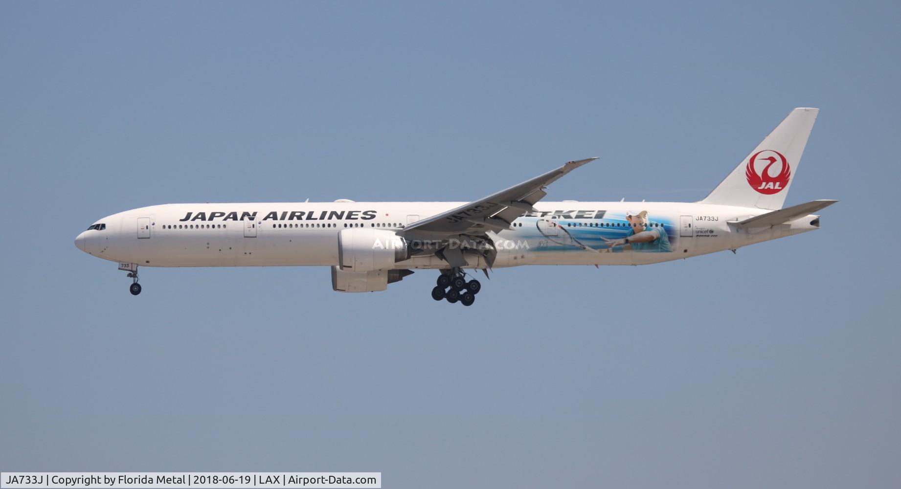 JA733J, 2005 Boeing 777-346/ER C/N 32432, Japan Airlines