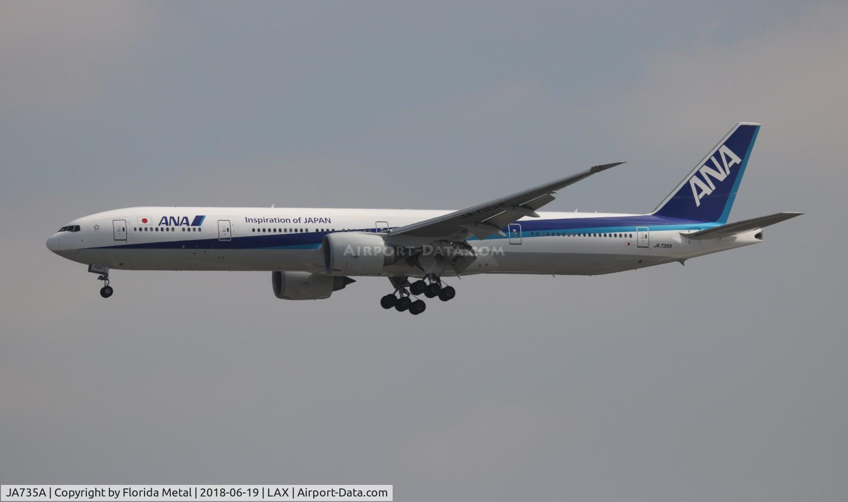 JA735A, 2006 Boeing 777-381/ER C/N 34892/571, ANA 777-300