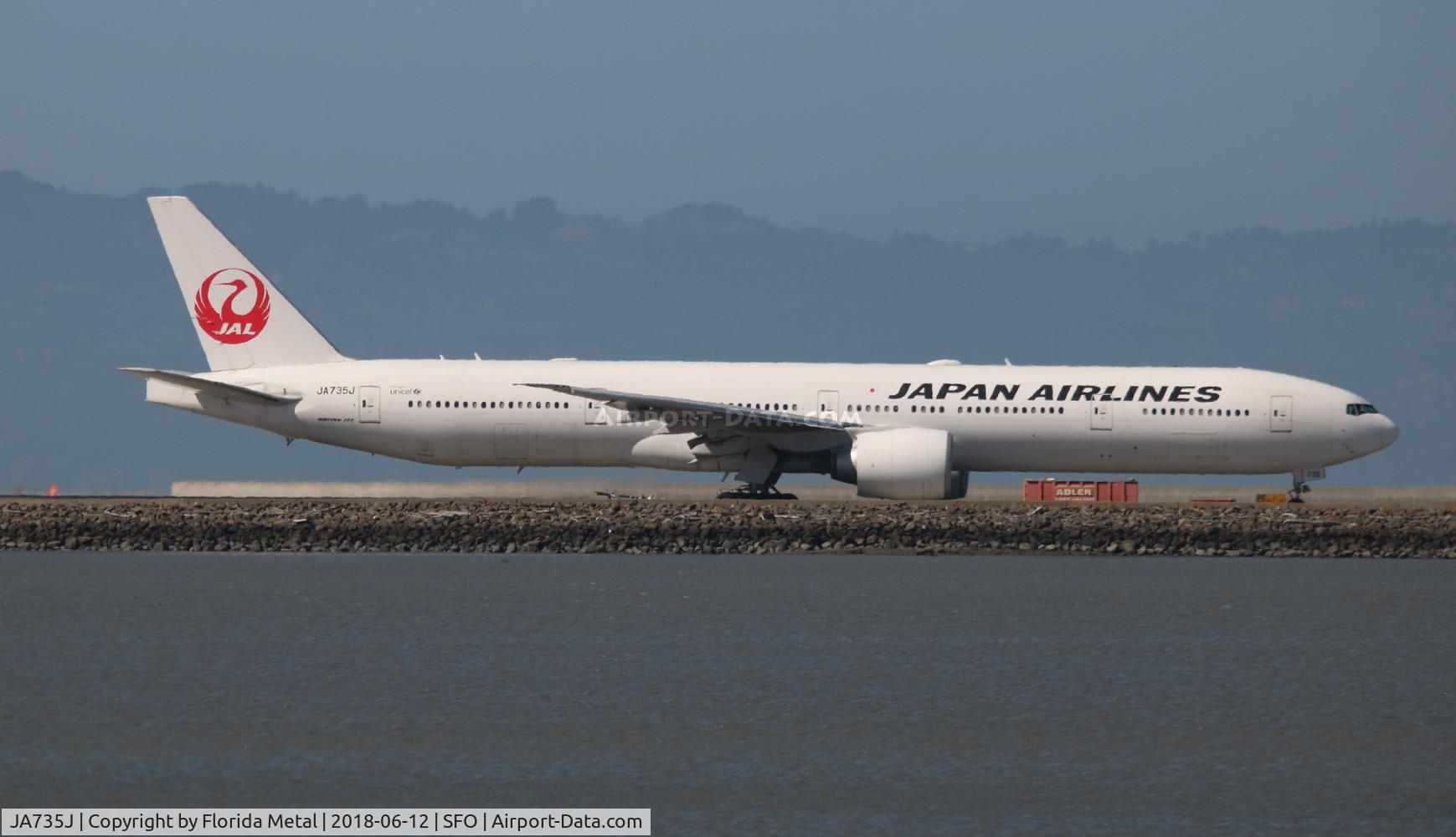 JA735J, 2006 Boeing 777-346/ER C/N 32434, Japan Airlines