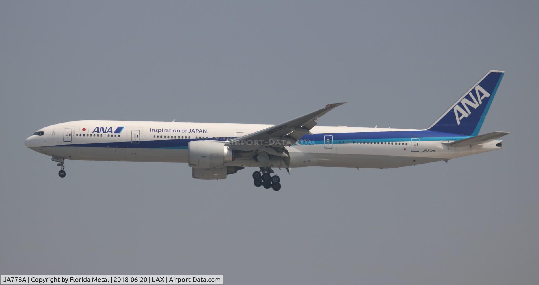 JA778A, 2007 Boeing 777-381/ER C/N 32651, ANA 777-300