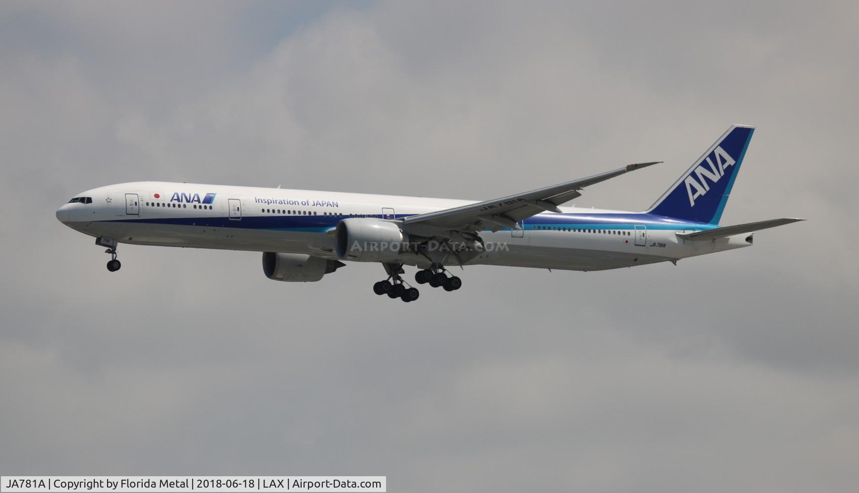 JA781A, 2007 Boeing 777-381/ER C/N 27041, ANA 777-300