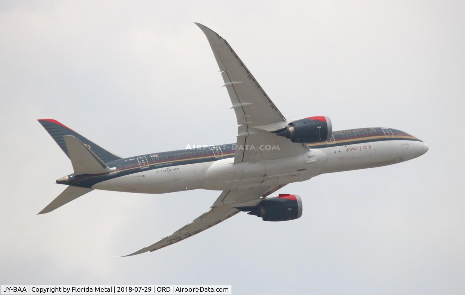 JY-BAA, 2014 Boeing 787-8 Dreamliner C/N 37983, Royal Jordanian
