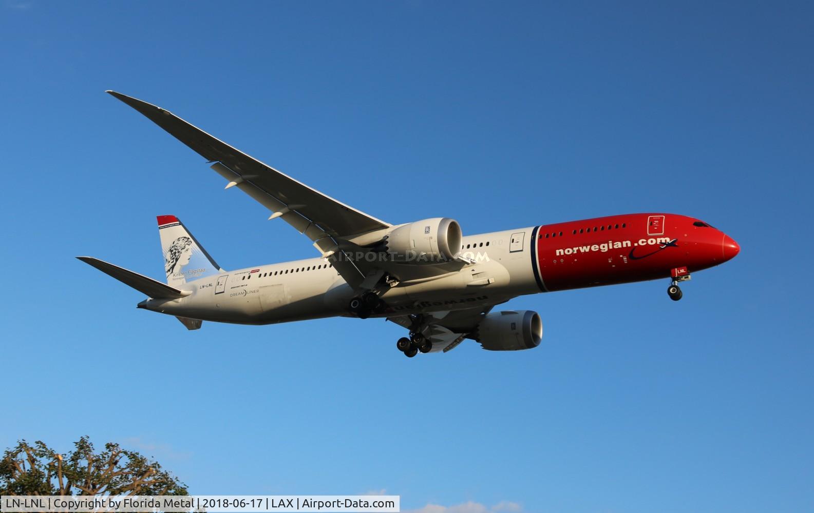 LN-LNL, 2016 Boeing 787-9 Dreamliner C/N 37931, Kirsten Flagstad
