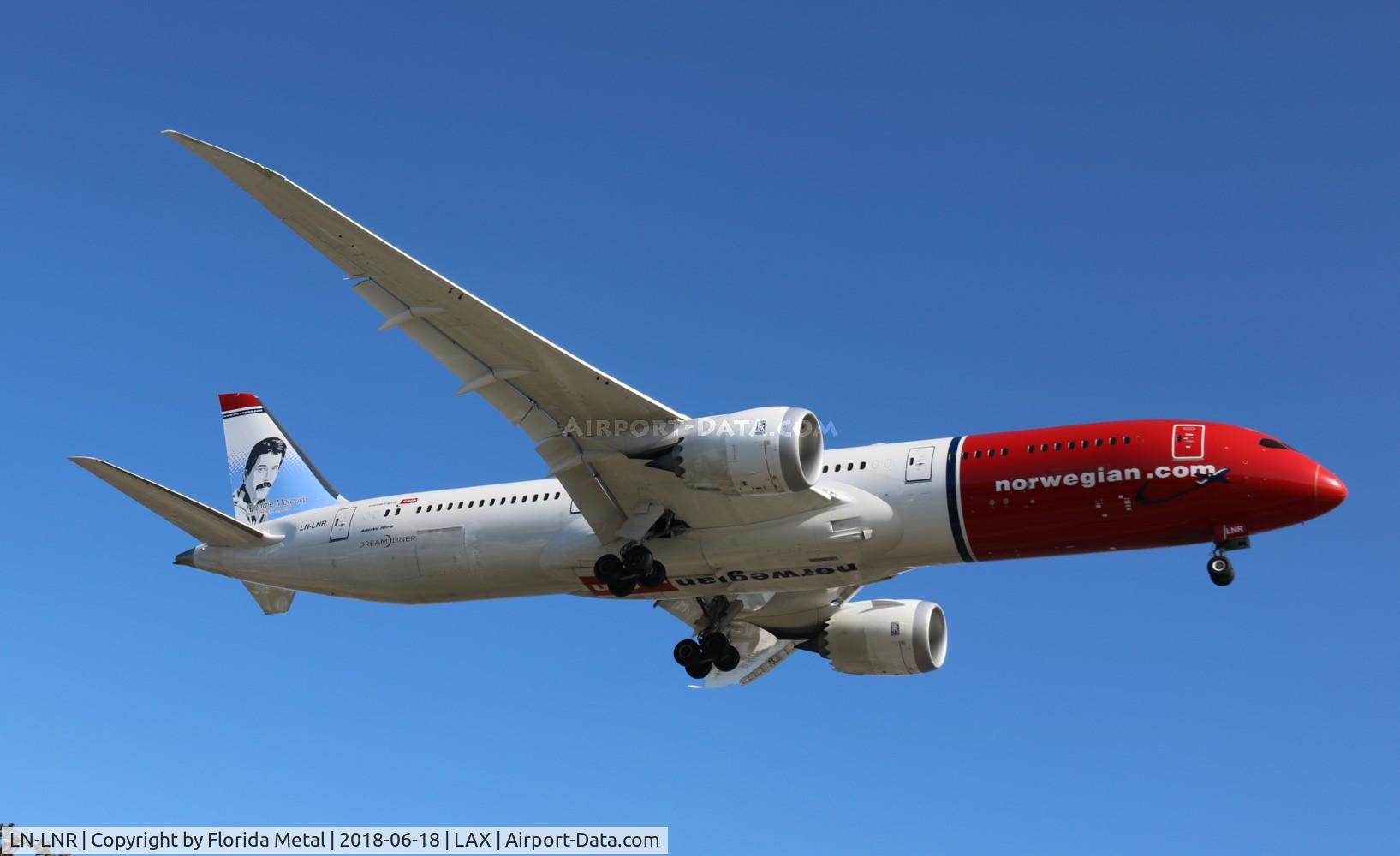 LN-LNR, 2017 Boeing 787-9 Dreamliner C/N 38784, Freddie Mercury