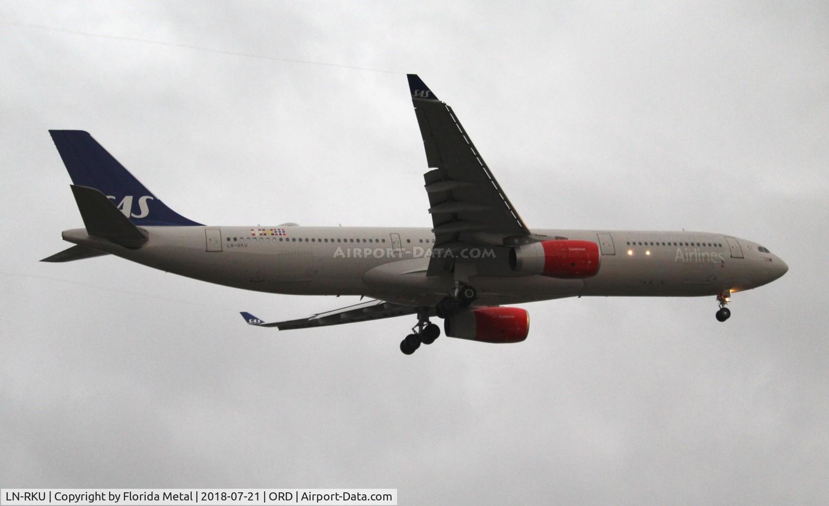 LN-RKU, 2016 Airbus A330-343 C/N 1715, SAS A330