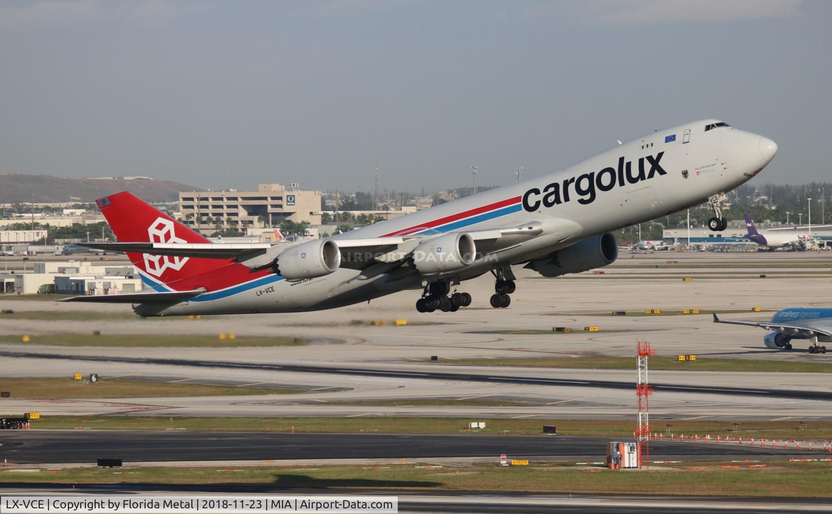 LX-VCE, 2012 Boeing 747-8R7F C/N 35810, Cargolux