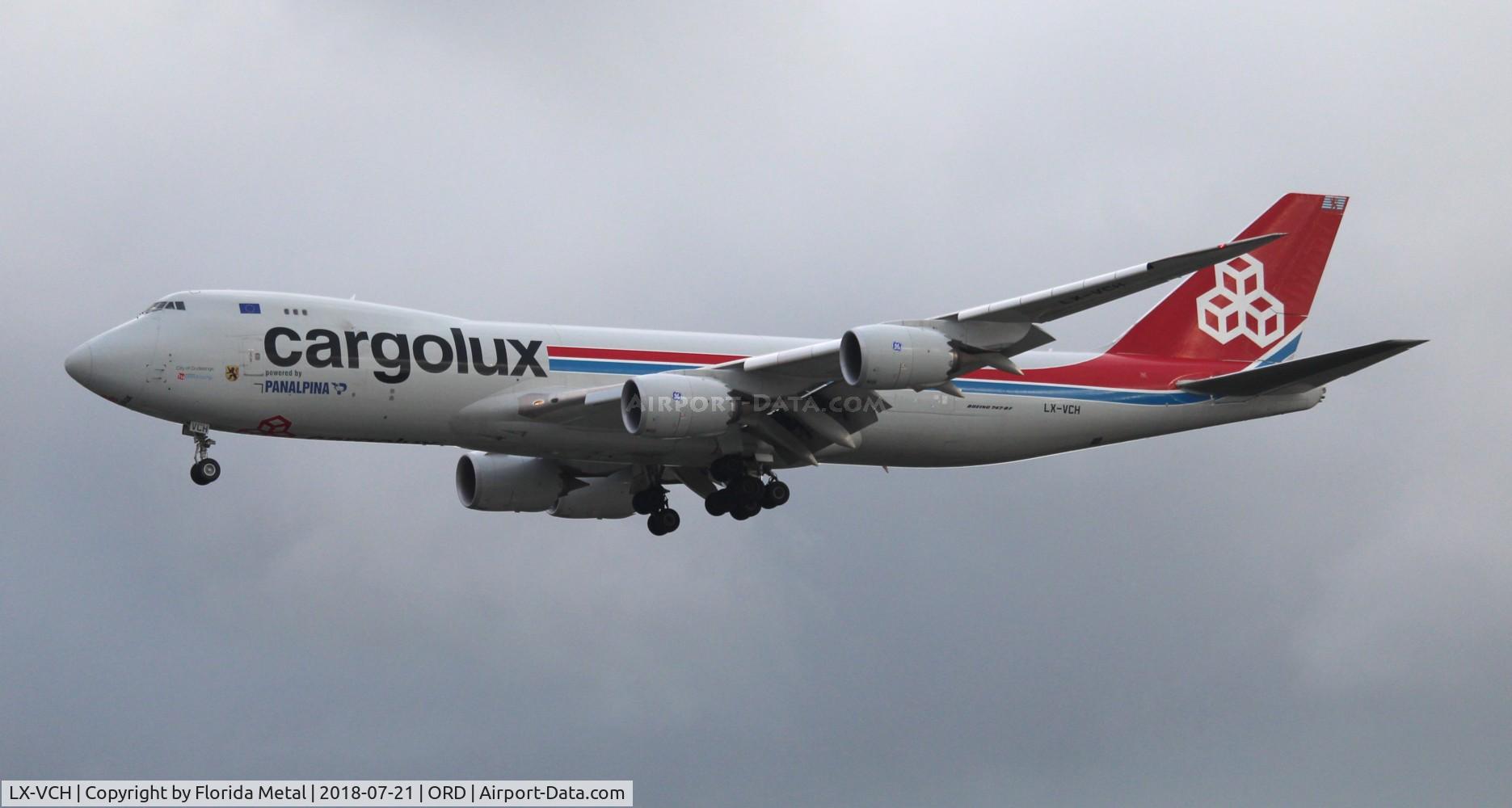 LX-VCH, 2013 Boeing 747-8R7F C/N 35821, Cargolux