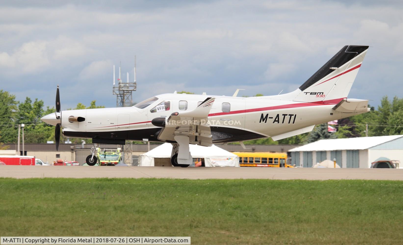 M-ATTI, 2016 Daher TBM-930 C/N 1127, TBM-930