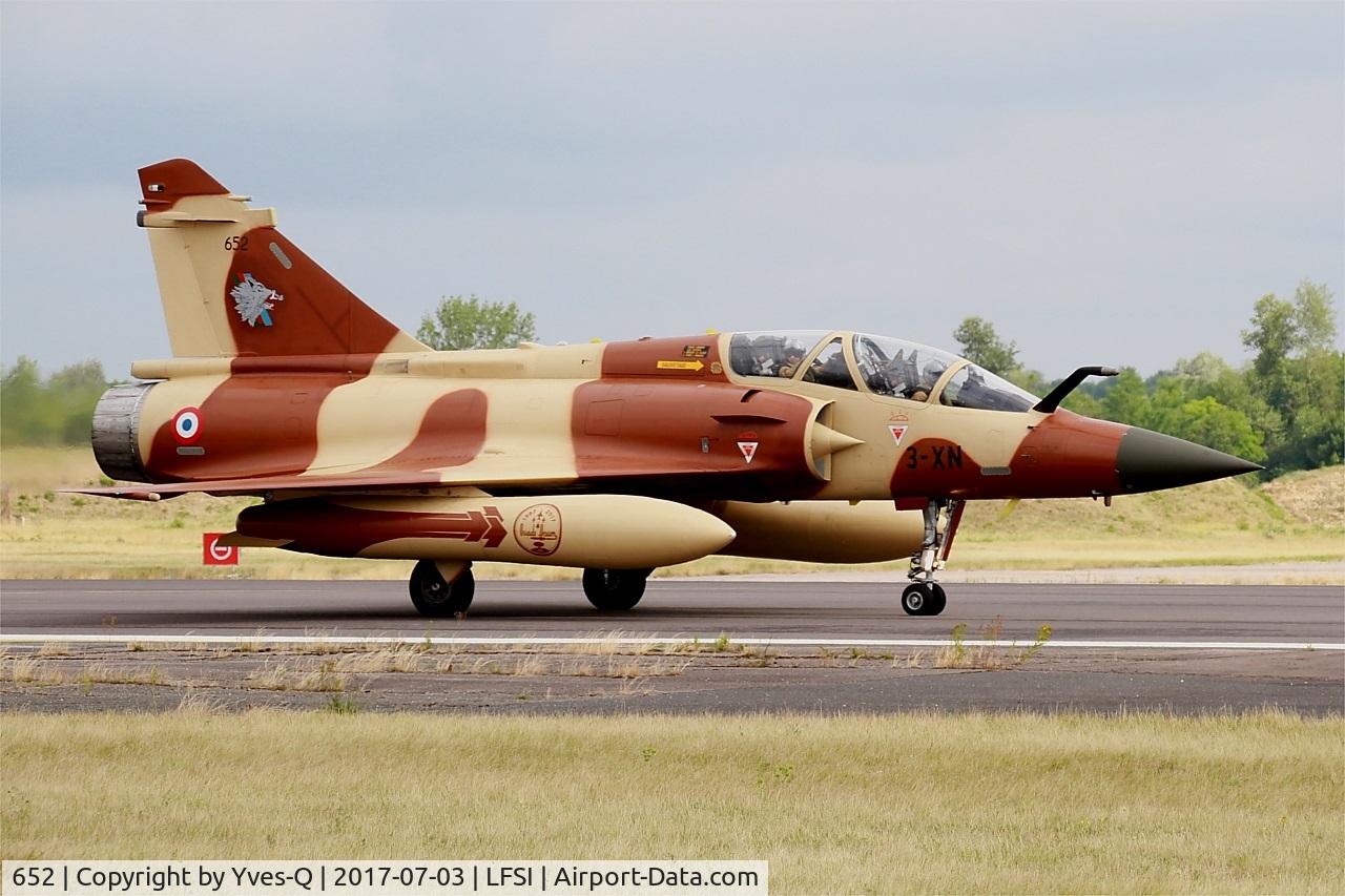652, Dassault Mirage 2000D C/N 507, Dassault Mirage 2000D, Taxiing rwy 29, St Dizier-Robinson Air Base 113 (LFSI)