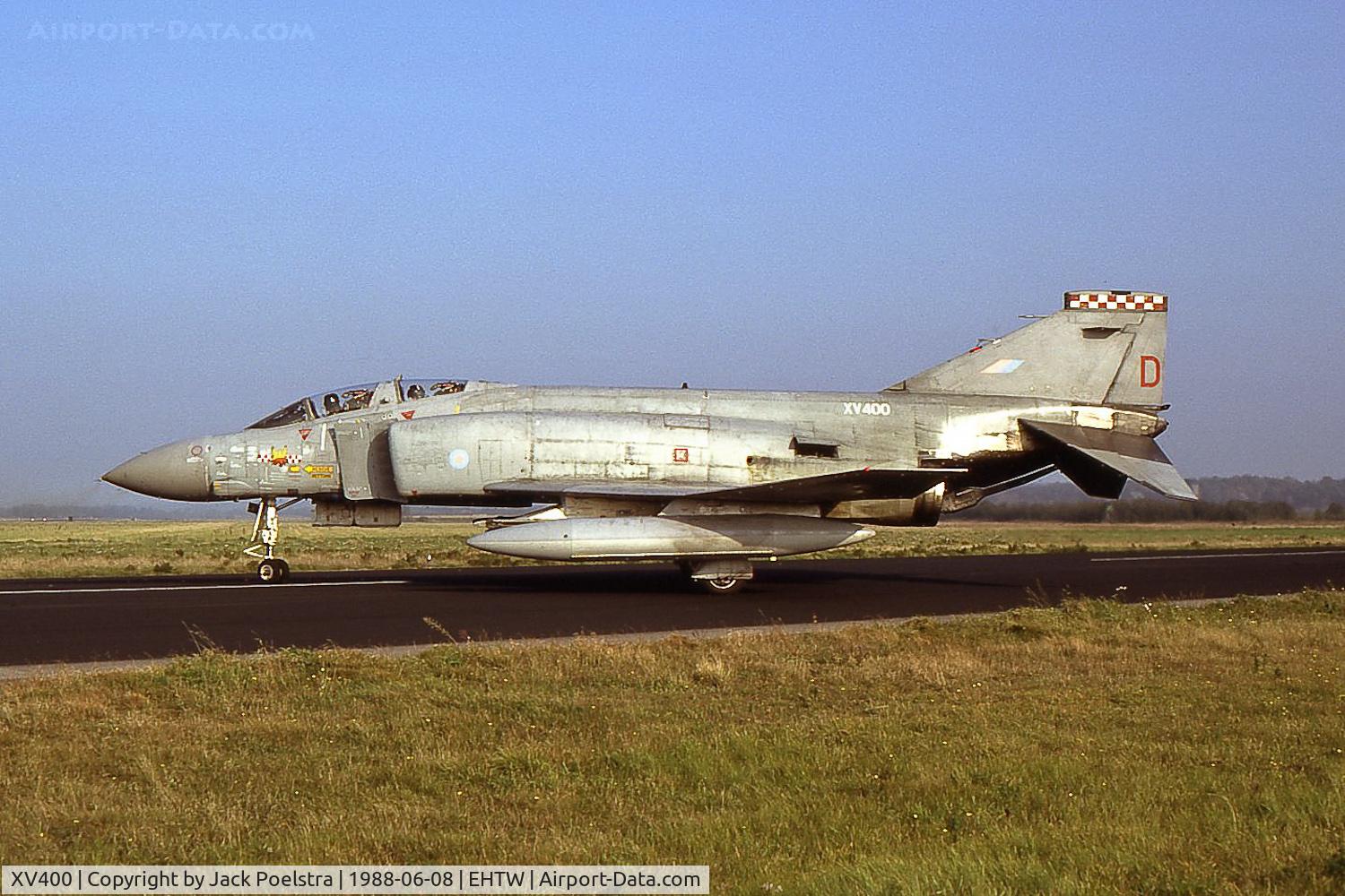 XV400, 1969 McDonnell Douglas Phantom FGR2 C/N 2877/9230, XV400 of 56 Sqdn at Twente AFB NL