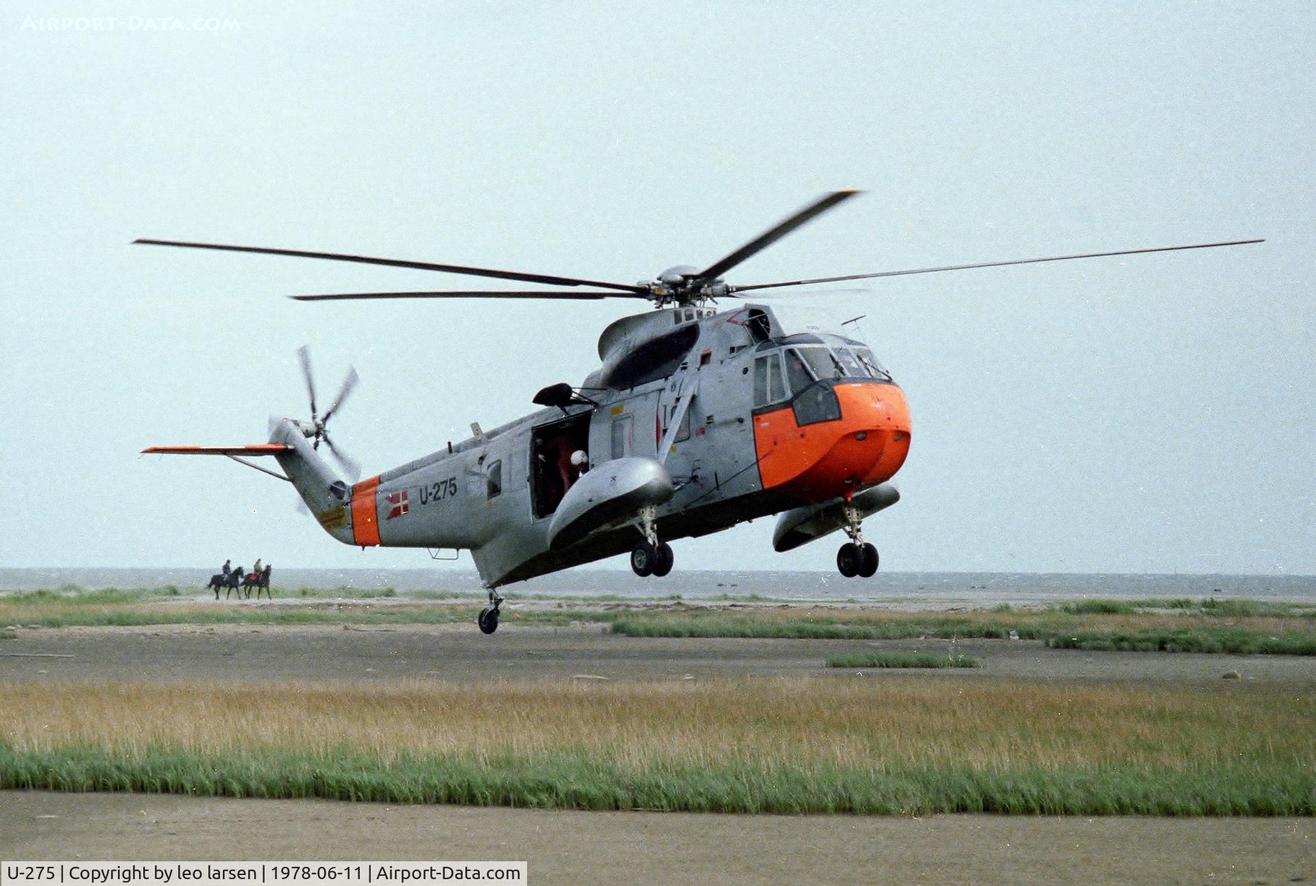 U-275, Sikorsky S-61A C/N 61275, Copenhagen Amager 11.6.1978