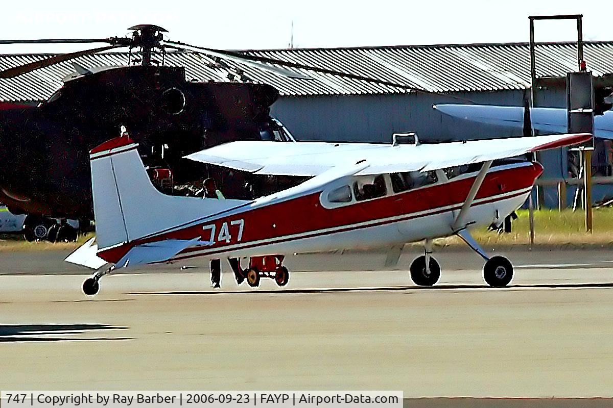 747, Cessna A185E Skywagon 185 C/N 185-1178, 747   Cessna A.185E Skywagon 185 [185-1178] (South African Air Force) Ysterplaat~ZS 23/09/2006