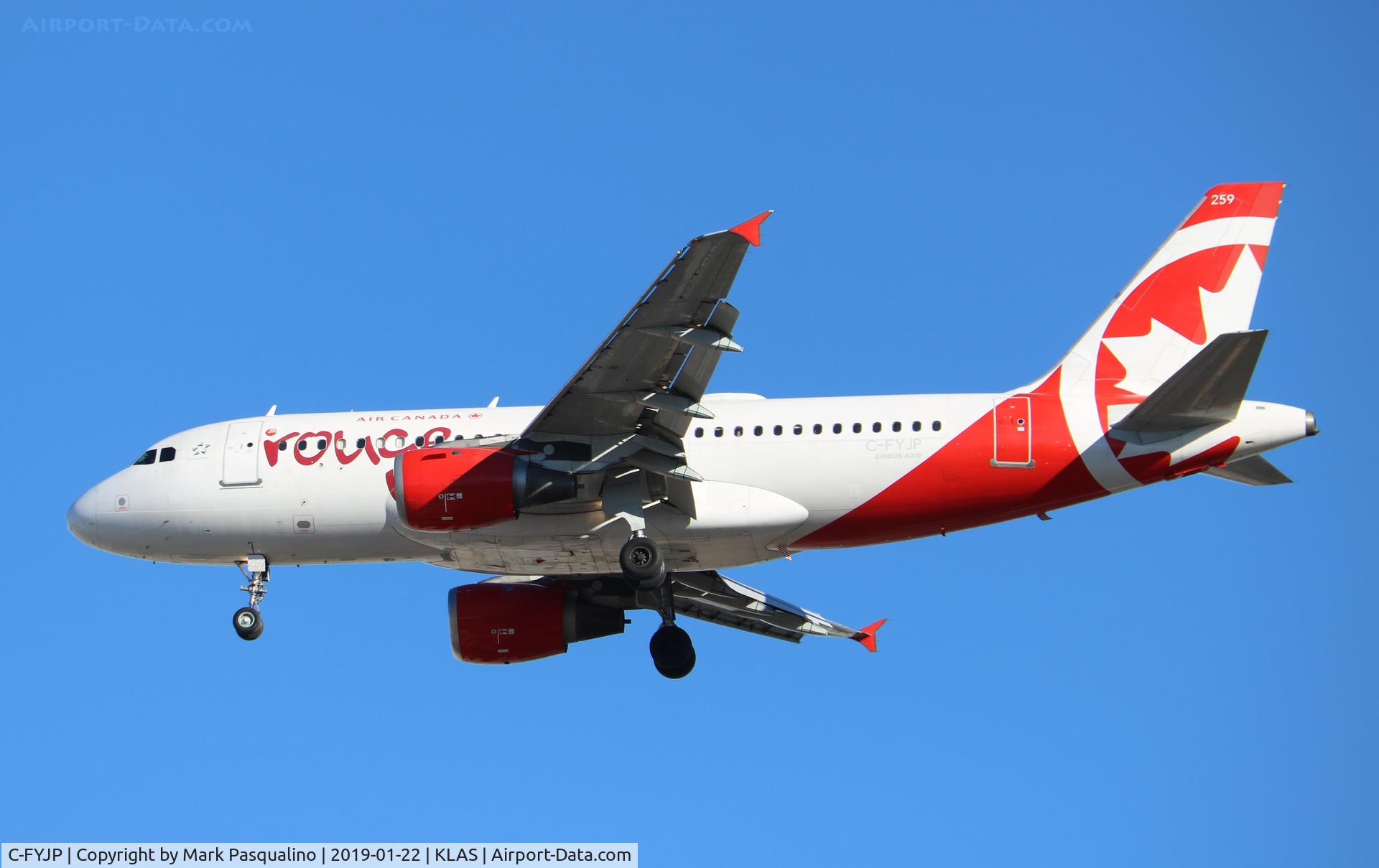 C-FYJP, 1997 Airbus A319-114 C/N 688, Airbus A319-114