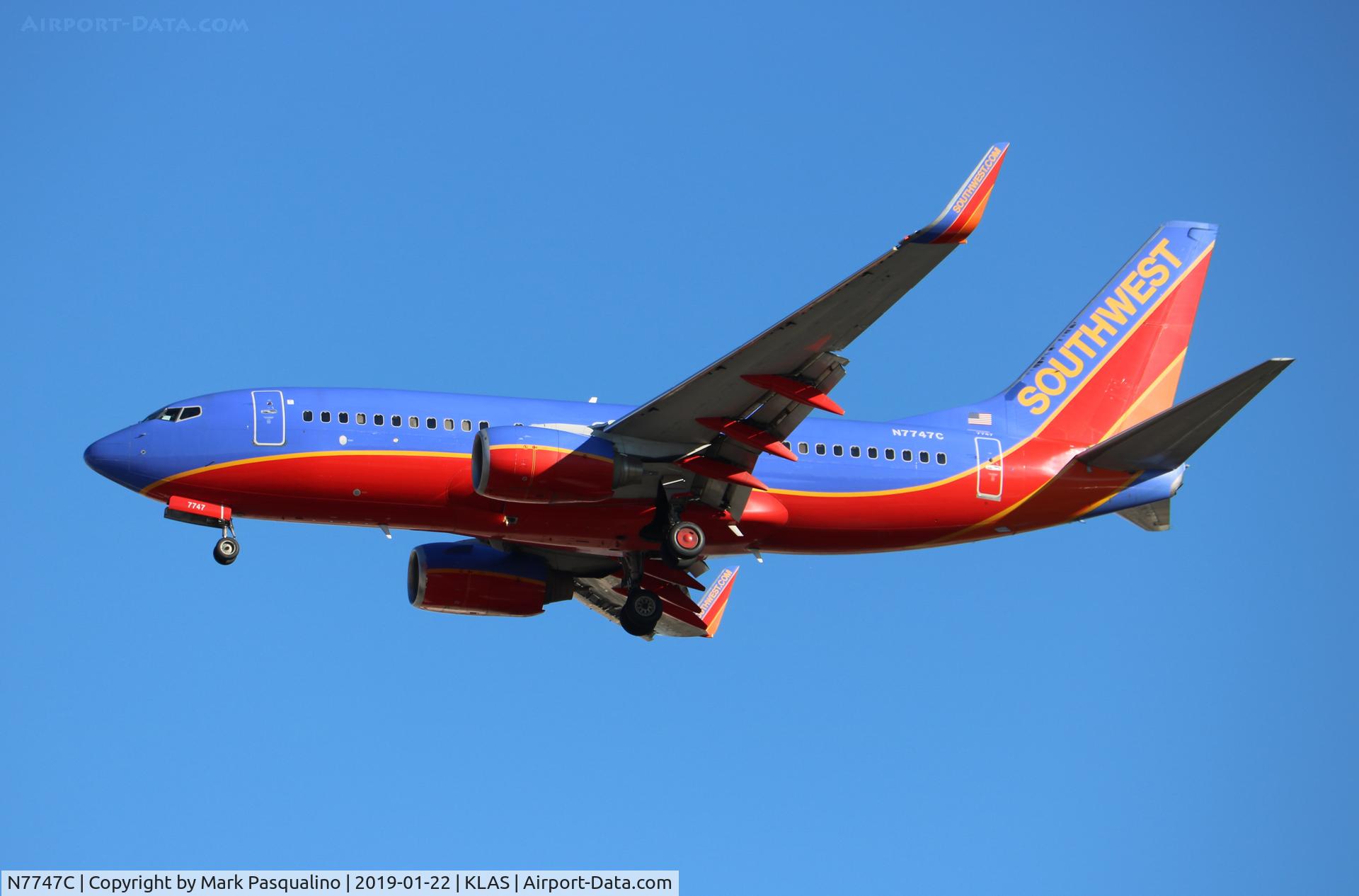 N7747C, 2007 Boeing 737-7BD C/N 36091, Boeing 737-7BD