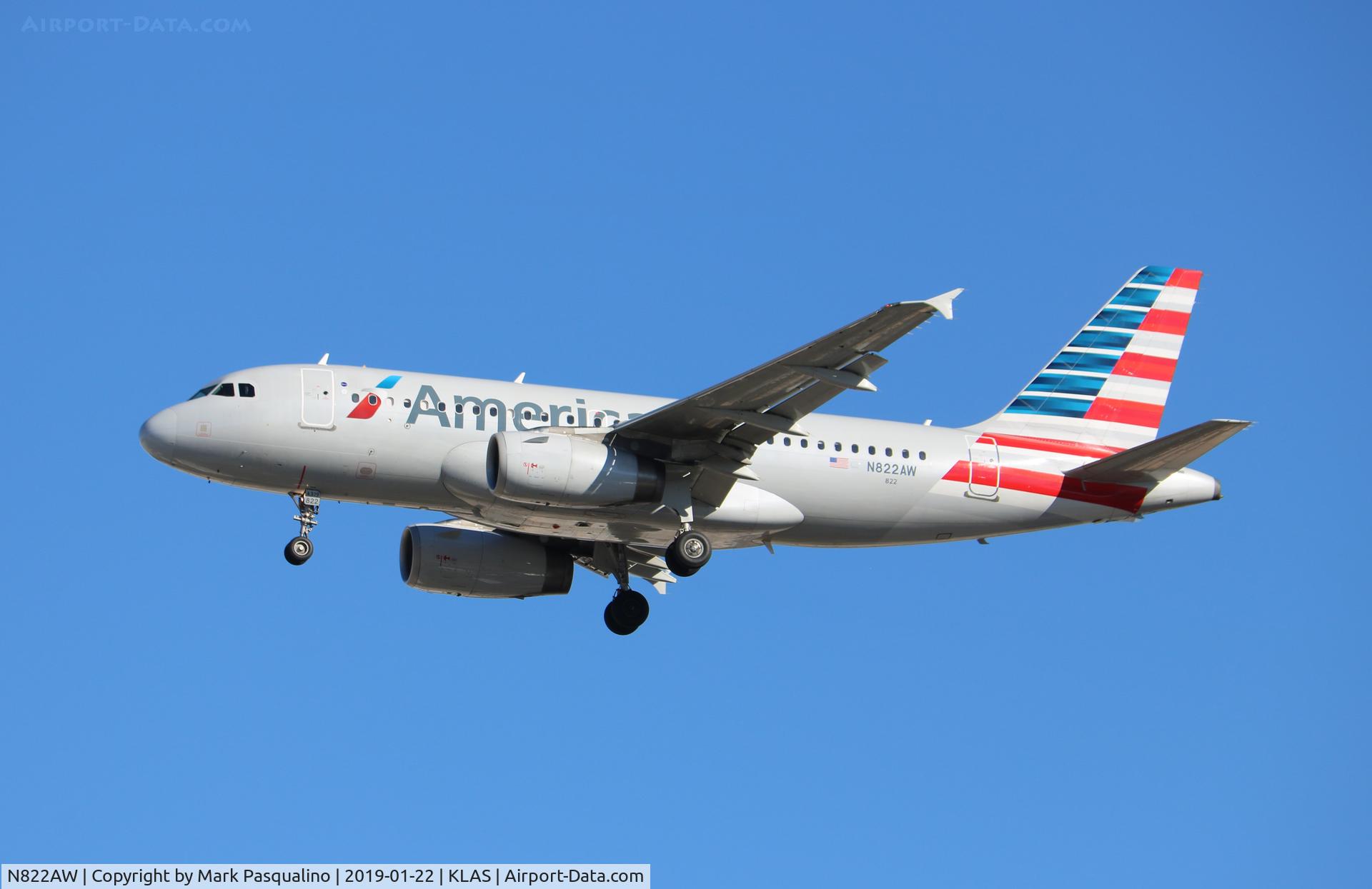 N822AW, 2000 Airbus A319-132 C/N 1410, Airbus A319-132