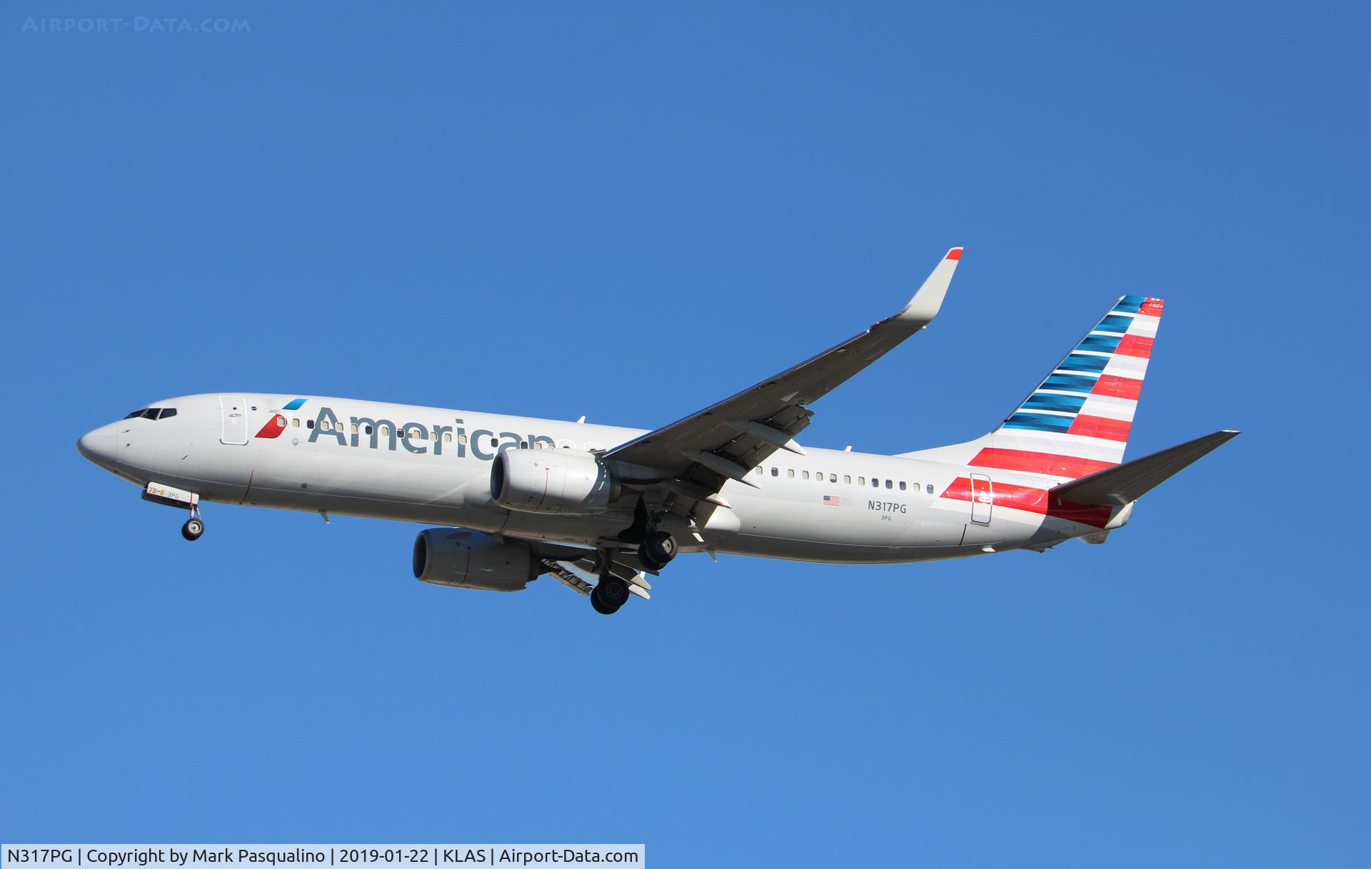 N317PG, 2017 Boeing 737-823 C/N 33344, Boeing 737-823