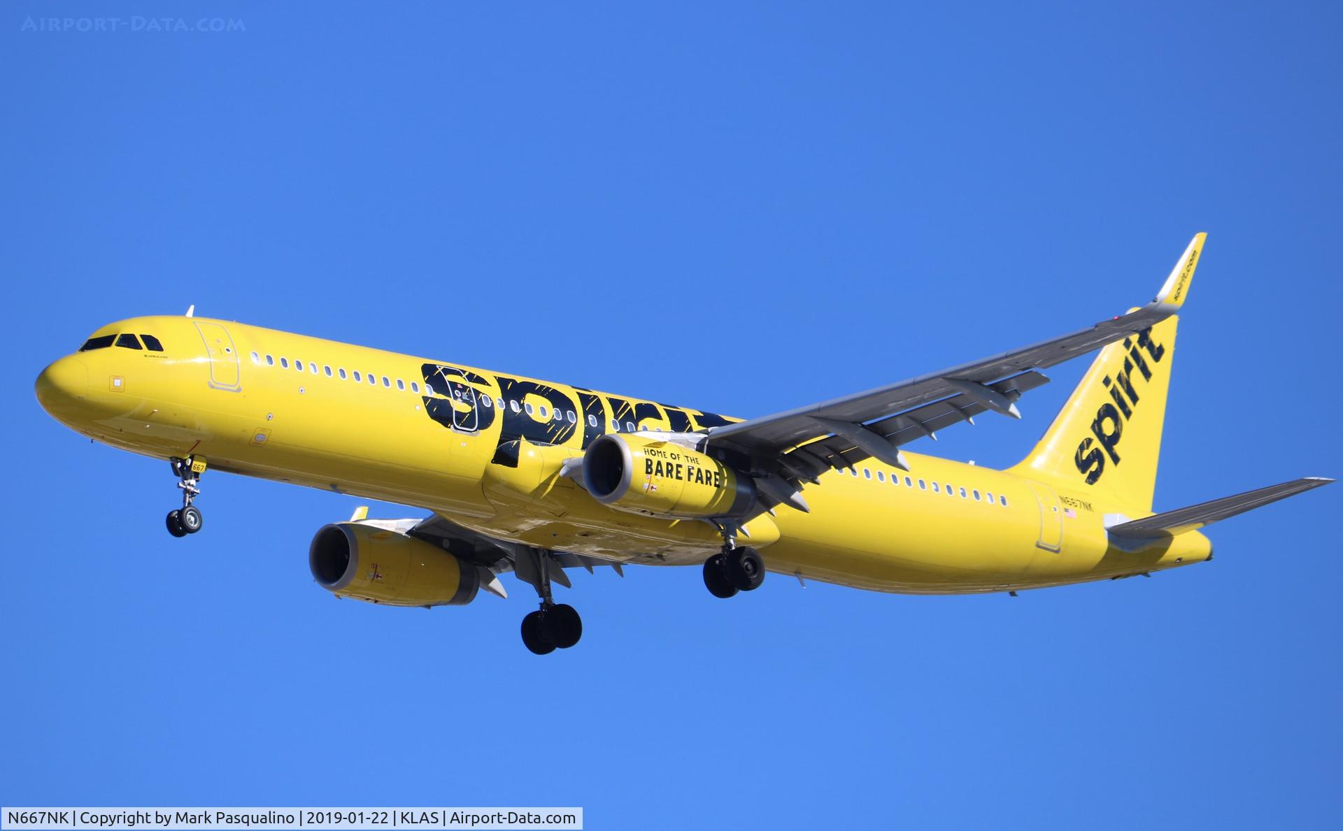 N667NK, 2016 Airbus A321-231 C/N 7058, Airbus A321-231