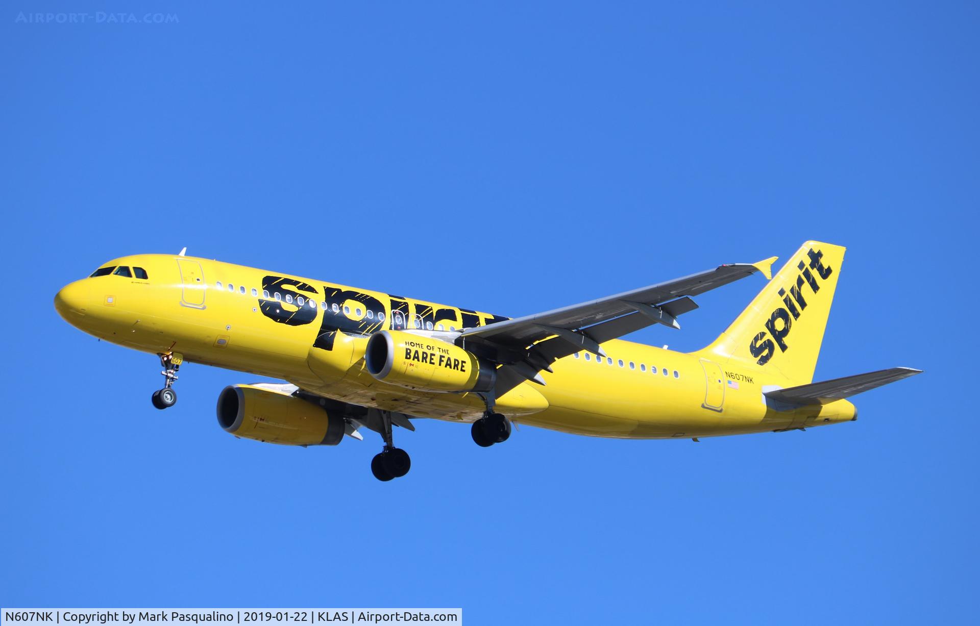 N607NK, 2011 Airbus A320-232 C/N 4595, Airbus A320-232