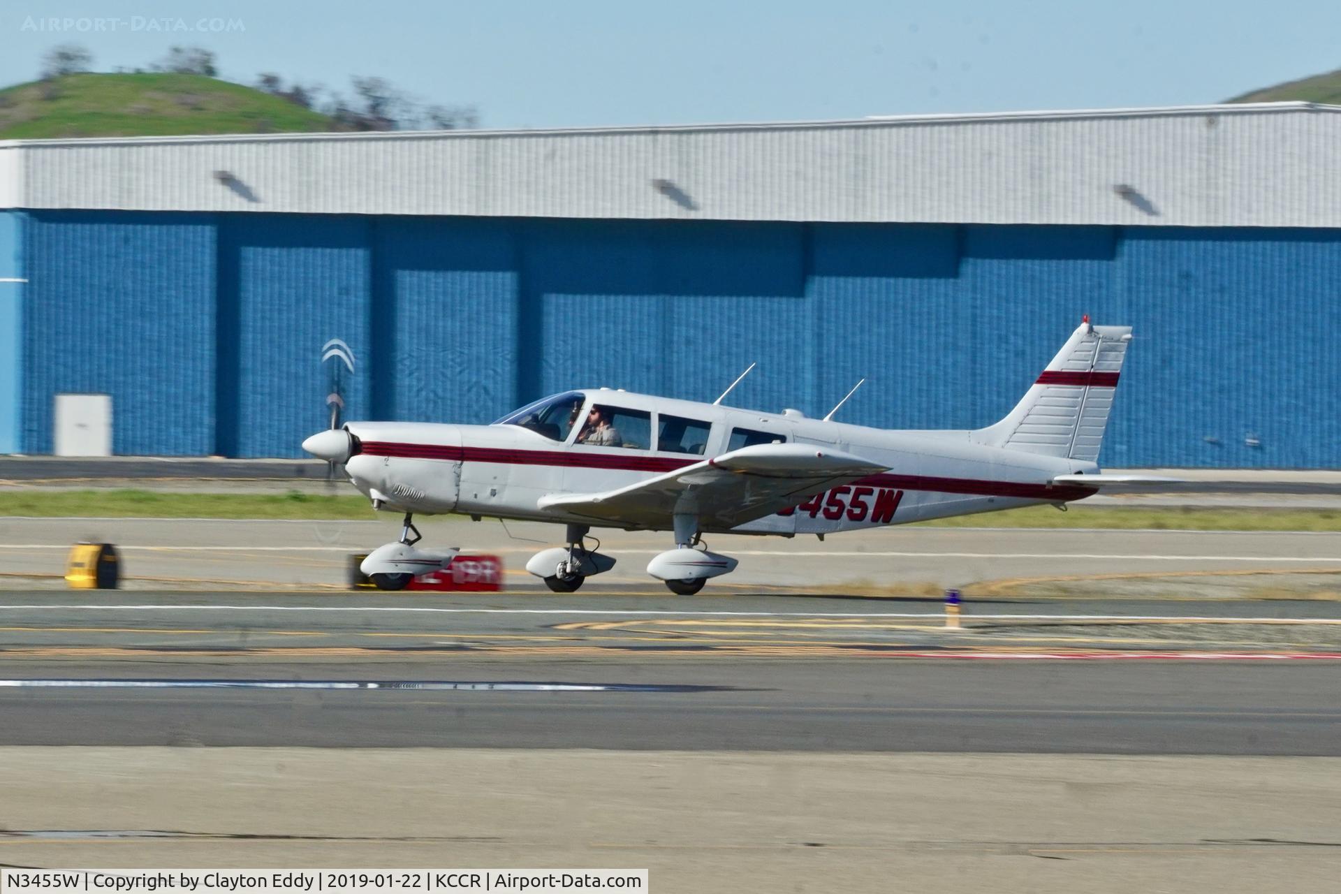 N3455W, 1966 Piper PA-32-260 Cherokee Six C/N 32-324, Buchanan Field Concord California 2019.