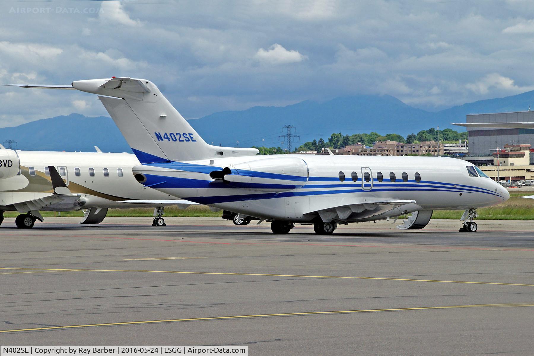 N402SE, 2010 Hawker Beechcraft 4000 C/N RC-47, N402SE   Raytheon Hawker 4000 Horizon [RC-47] (Spectra Energy) Geneva Int'l (Cointrin)~HB 24/05/2016