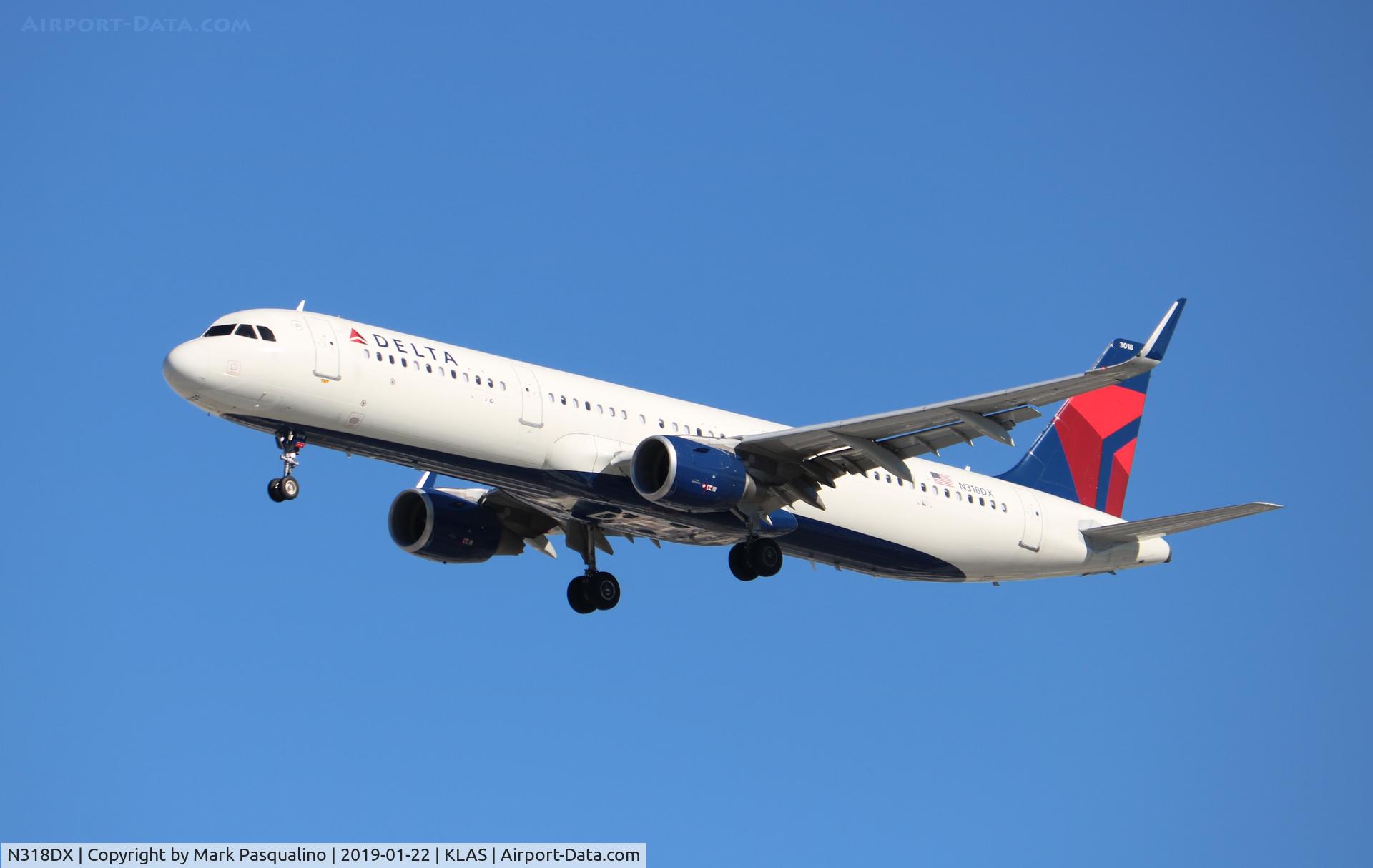 N318DX, 2017 Airbus A321-231 C/N 7441, Airbus A321-211