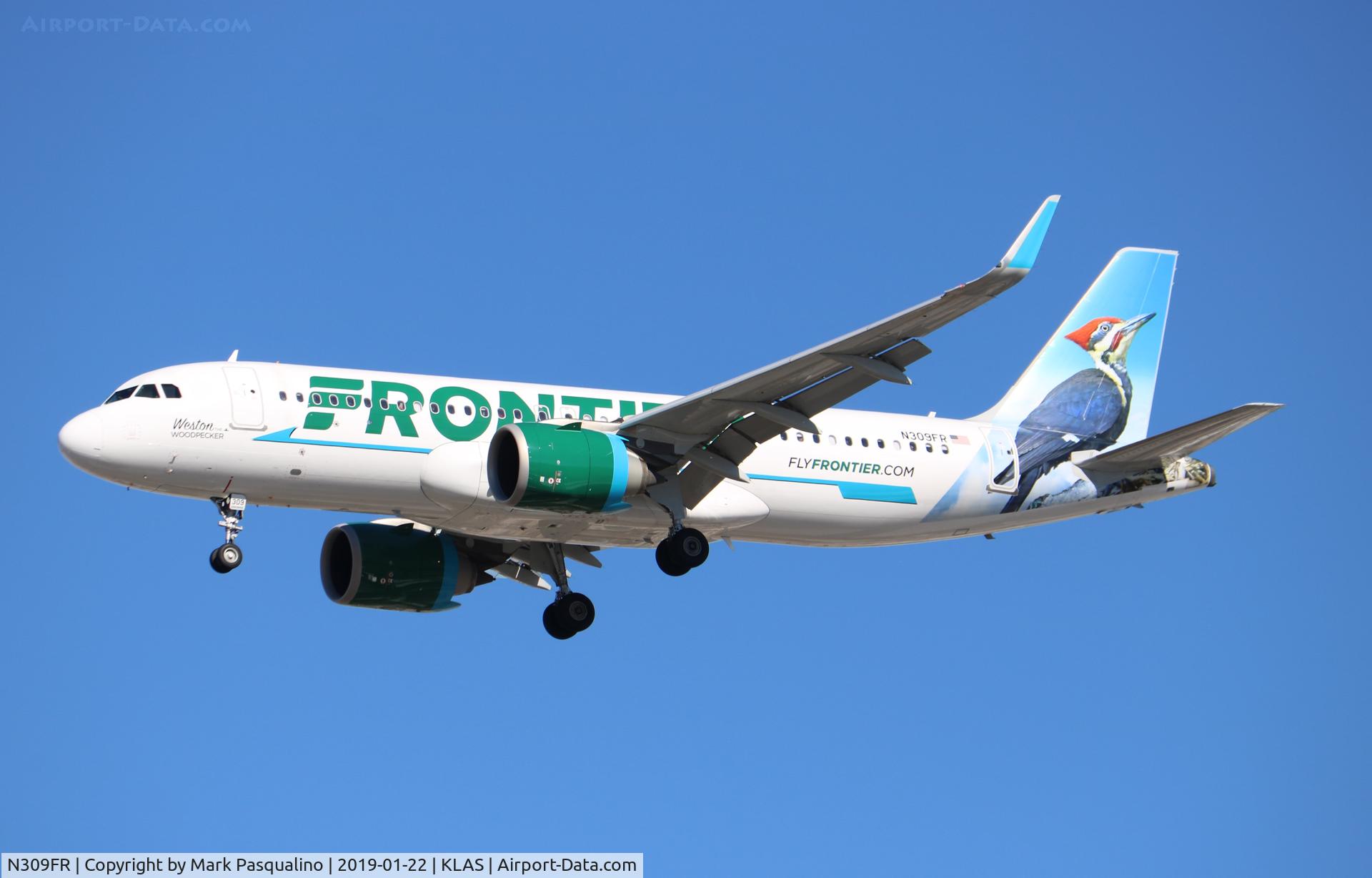 N309FR, 2017 Airbus A320-251N C/N 7555, Airbus A320-251N