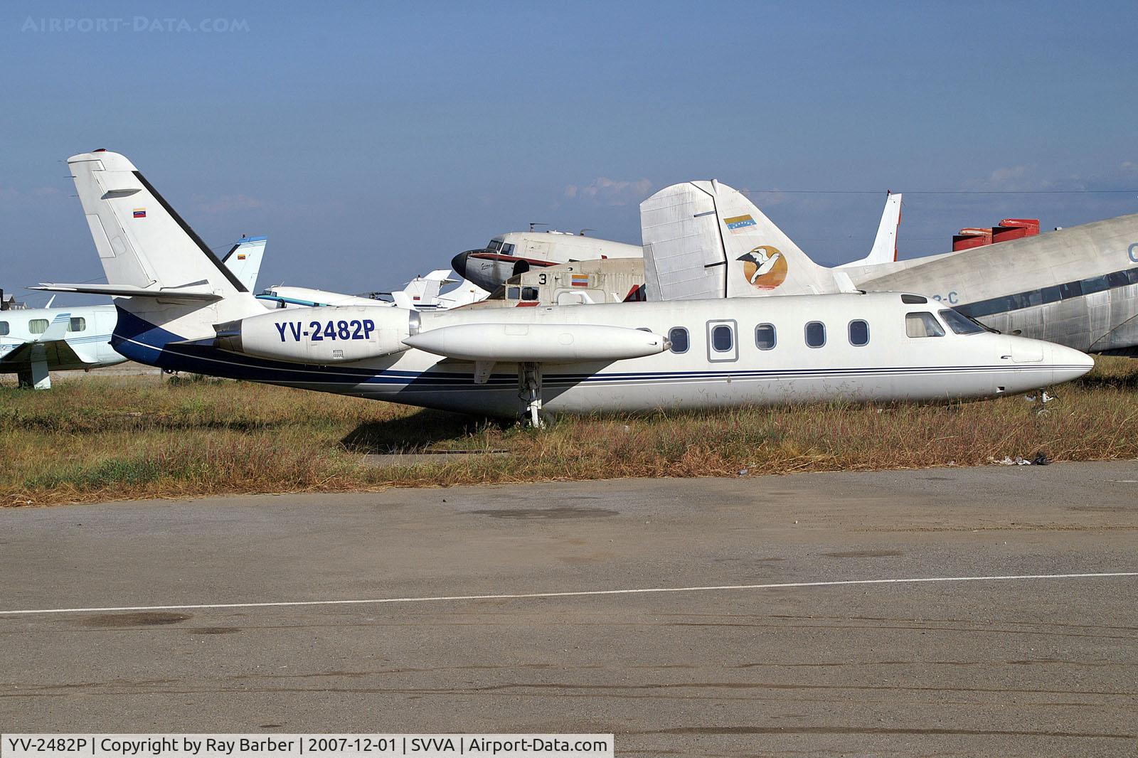 YV-2482P, 1974 Israel Aircraft Industries Westwind 1123 C/N 172, YV-2482P   IAI 1123 Westwind [172] Valencia-Arturo Michelena Int'l~YV 01/12/2007