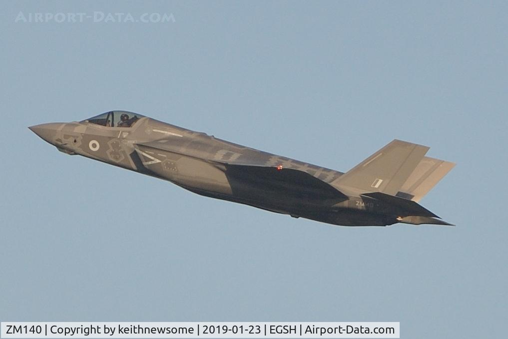 ZM140, 2016 Lockheed Martin F-35B Lightning II C/N BK-06, 'Marham 84'.