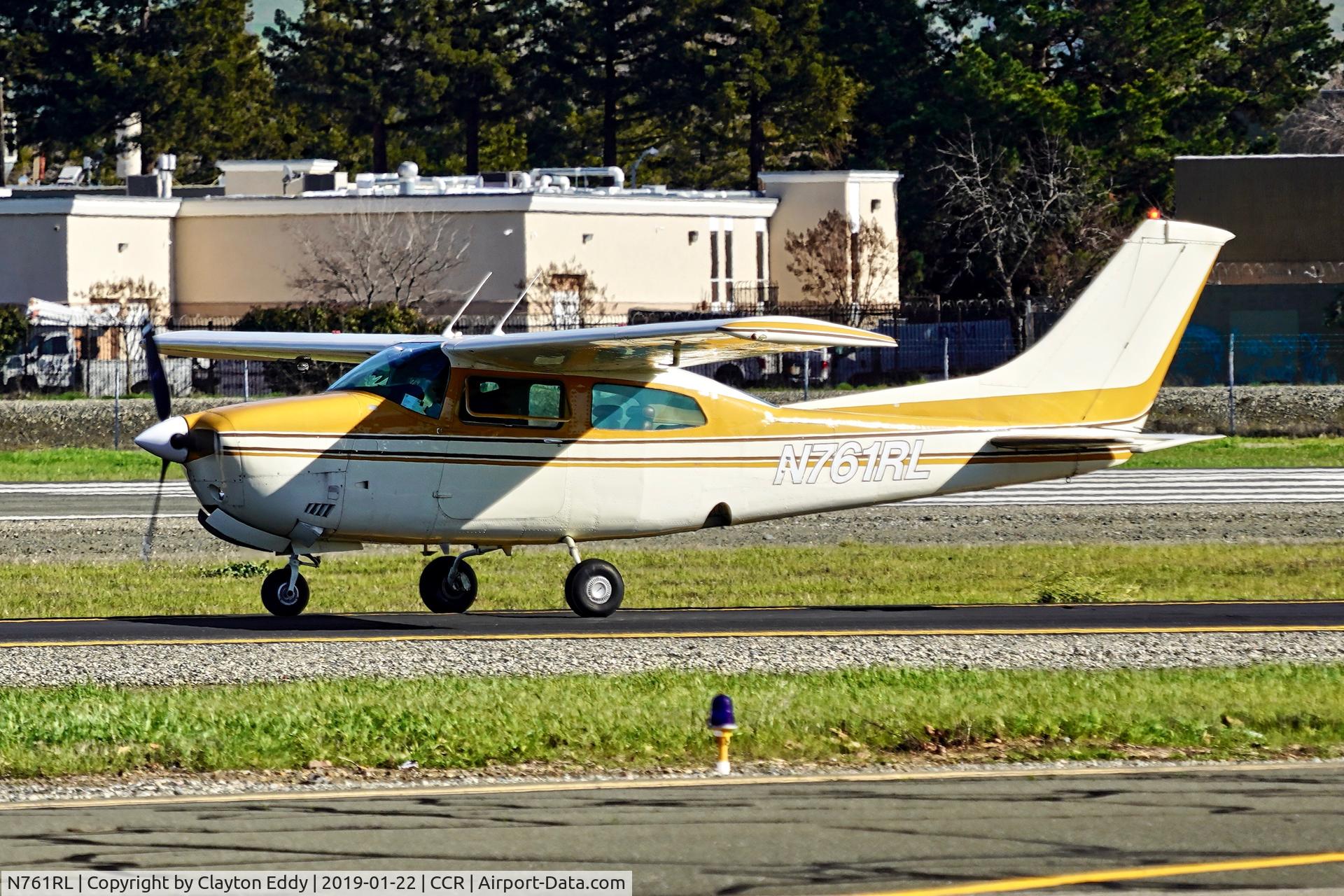 N761RL, 1978 Cessna T210M Turbo Centurion C/N 21062457, Buchanan Field Concord California 2019.