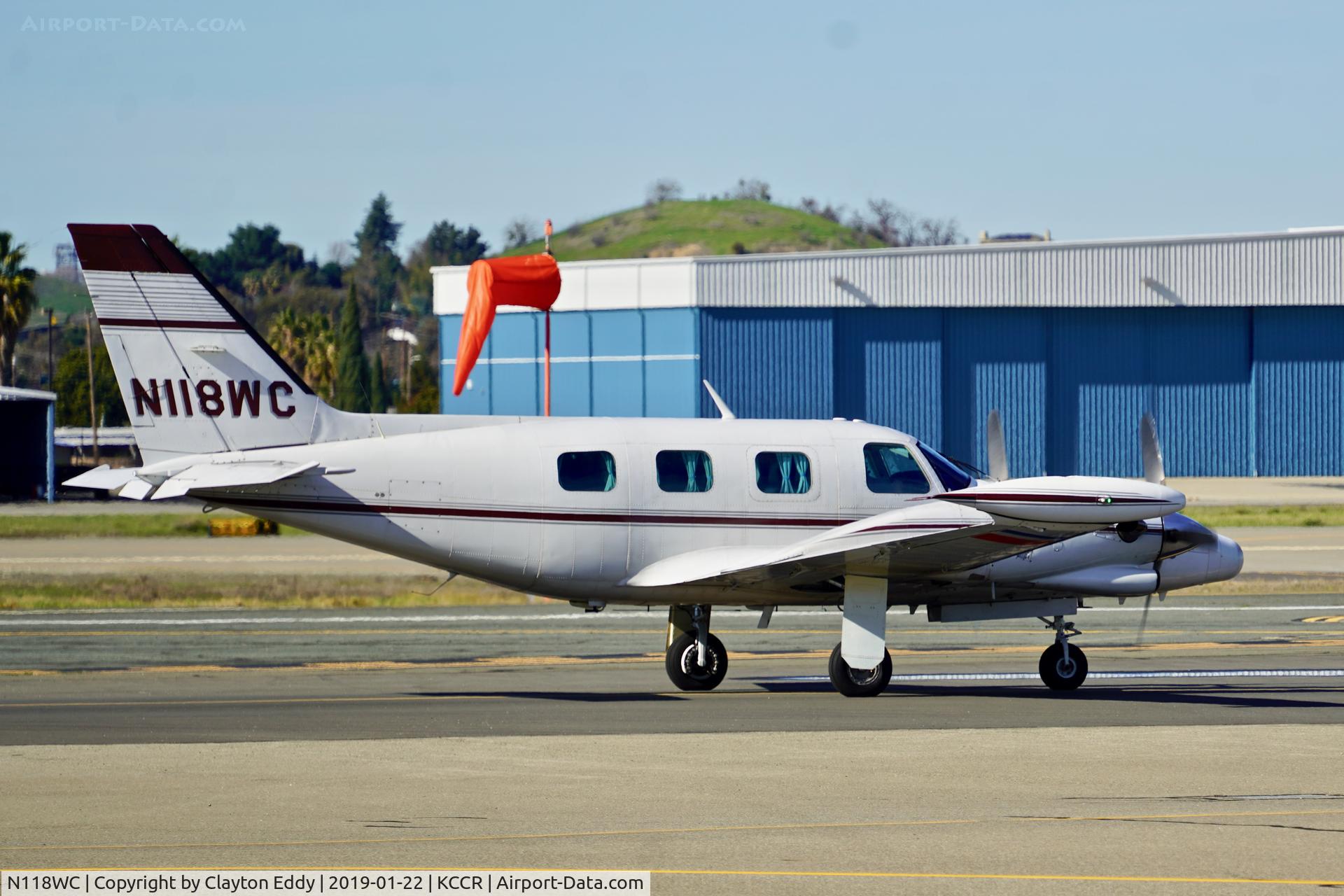 N118WC, 1979 Piper PA-31T C/N 31T-8020020, Buchanan Field Concord California 2019.