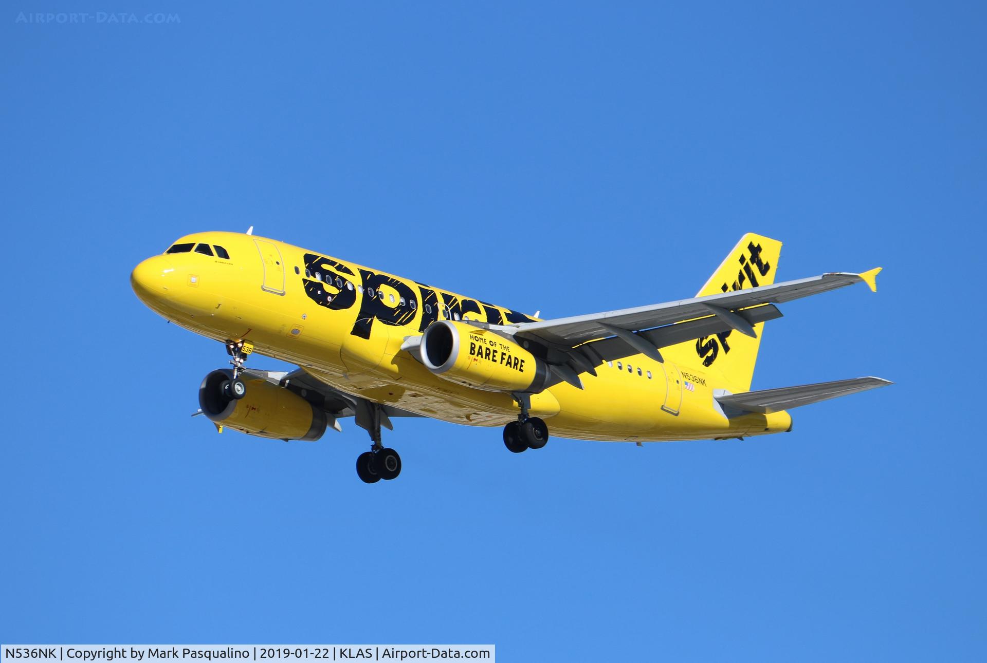 N536NK, 2010 Airbus A319-133 C/N 4422, Airbus A319-133