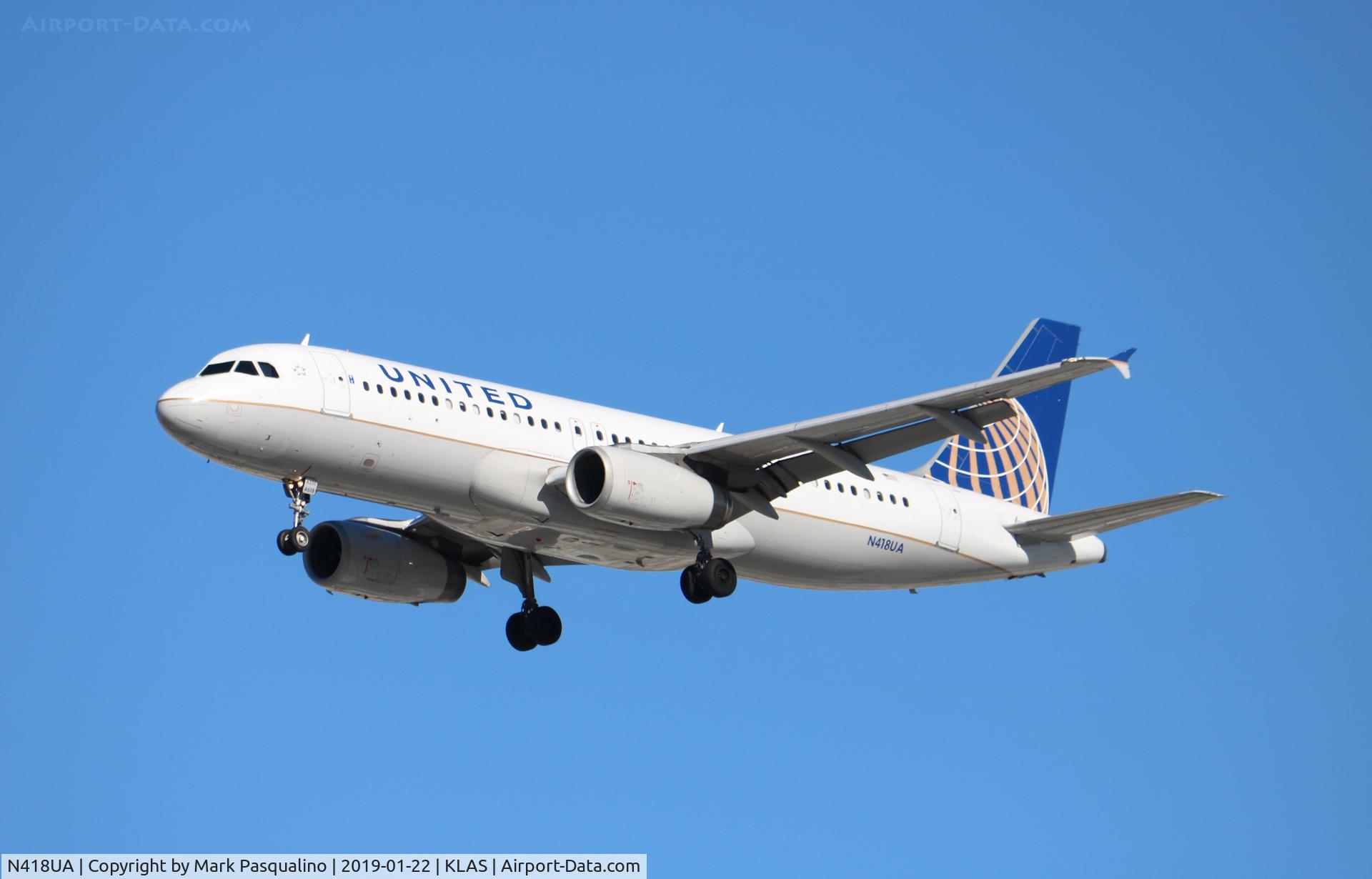 N418UA, 1994 Airbus A320-232 C/N 485, Airbus A320-232