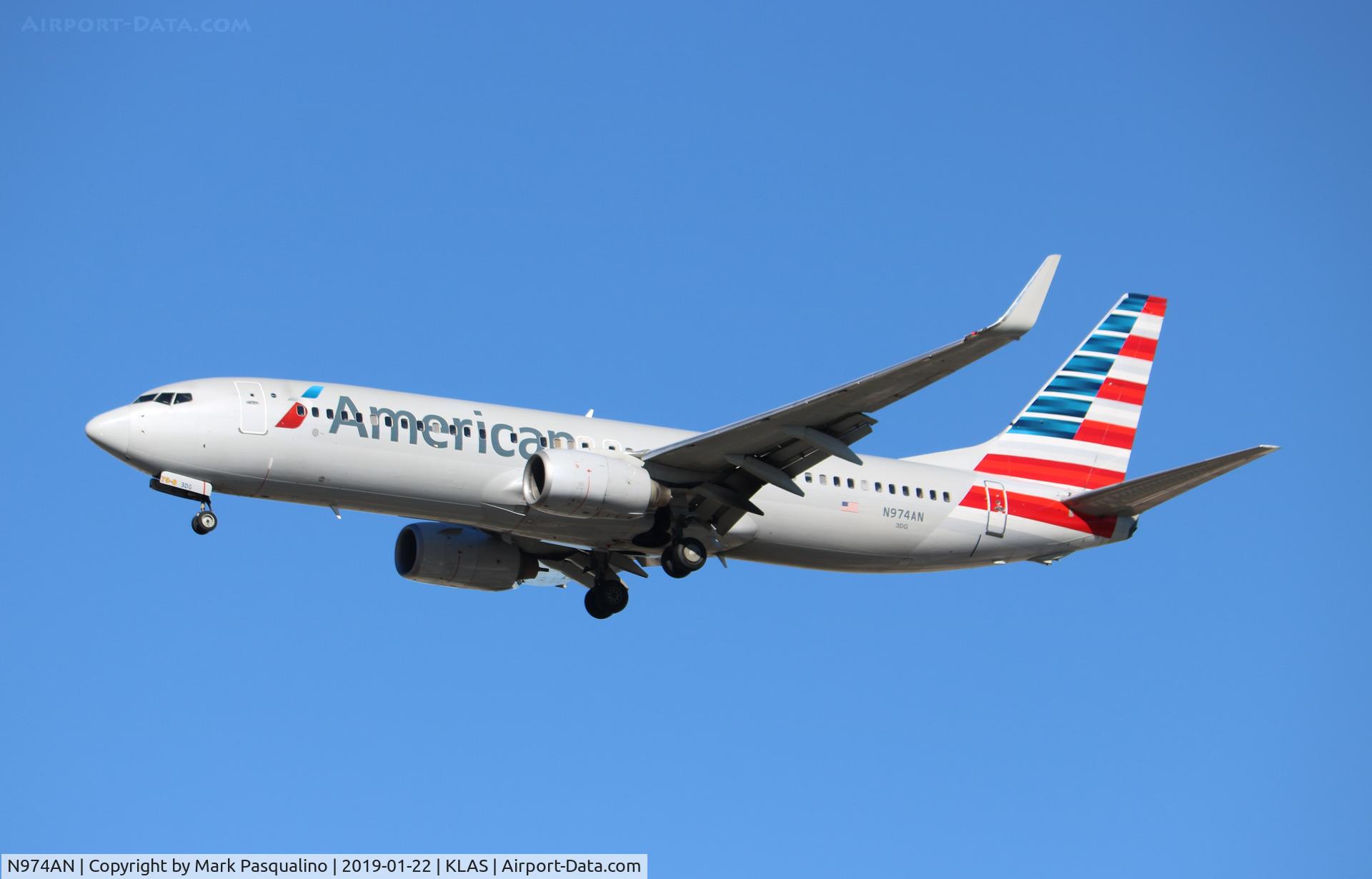 N974AN, 2001 Boeing 737-823 C/N 30098, Boeing 737-823