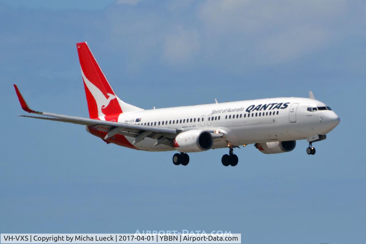VH-VXS, 2003 Boeing 737-838 C/N 33725, At Brisbane