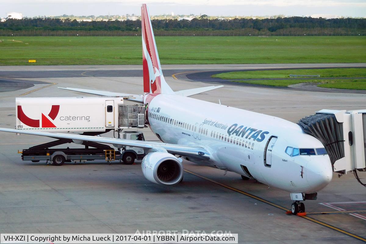 VH-XZI, 2013 Boeing 737-838 C/N 39364, At Brisbane