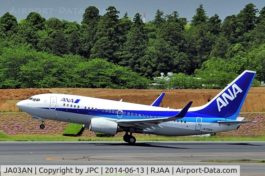 JA03AN, 2006 Boeing 737-781 C/N 33873, Take Off